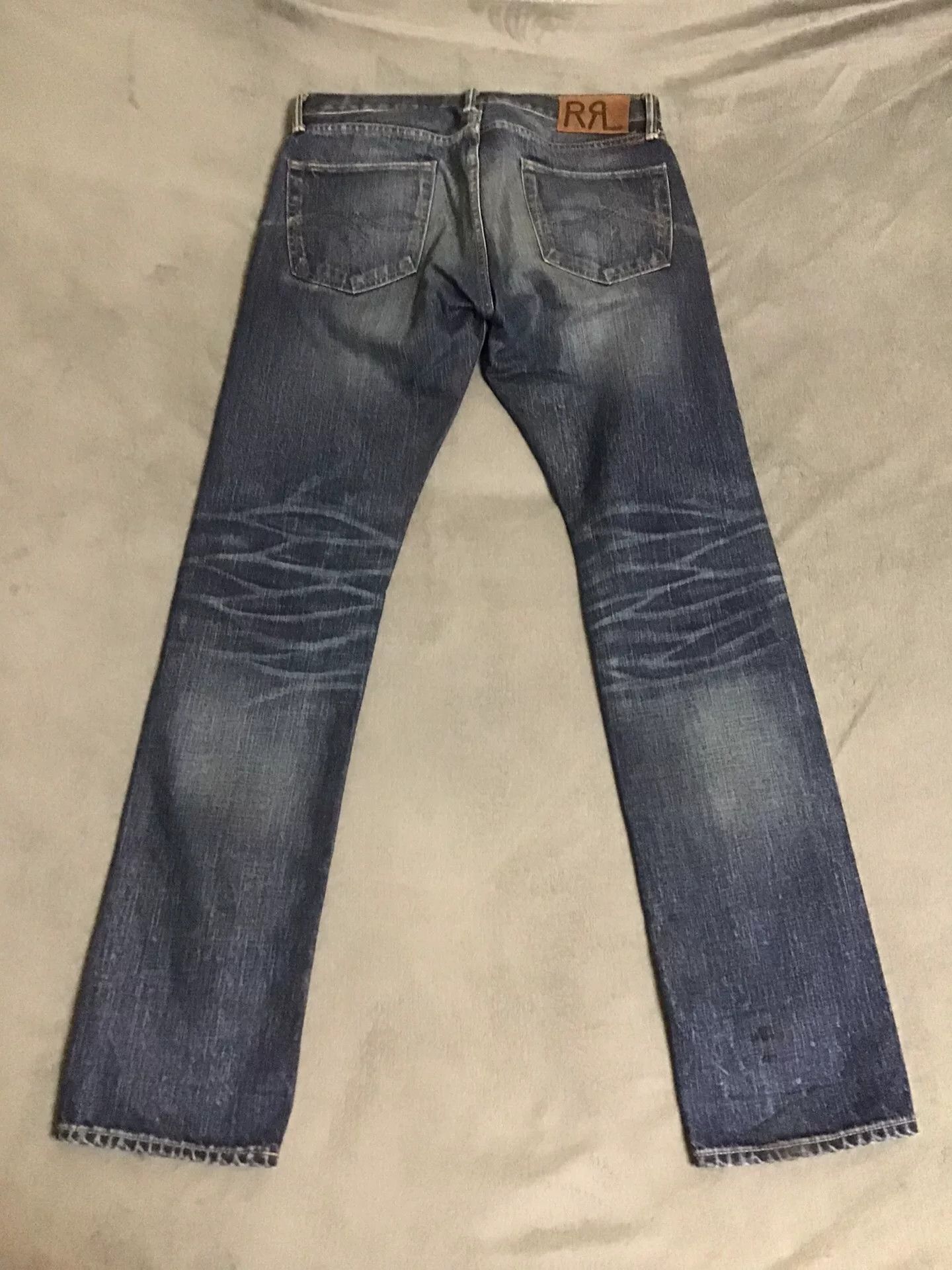 RRL Ralph Lauren RRL Ralph Lauren Low Straight Jeans Size US 30 / EU 46 - 2 Thumbnail
