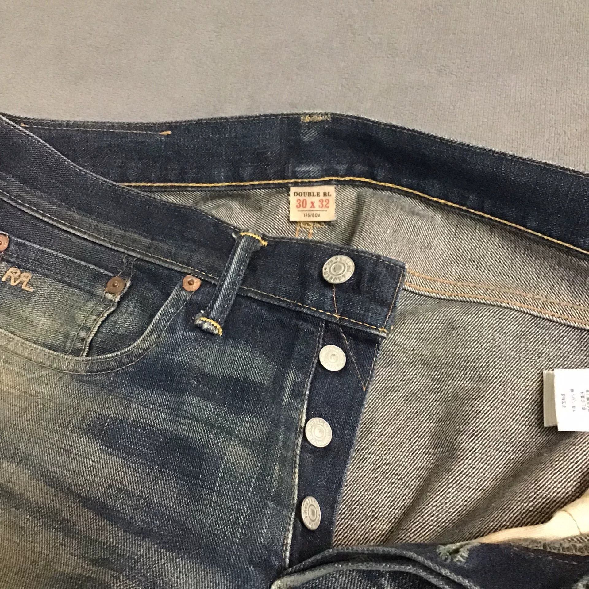 RRL Ralph Lauren RRL Ralph Lauren Slim Fit Jeans Size US 30 / EU 46 - 6 Thumbnail