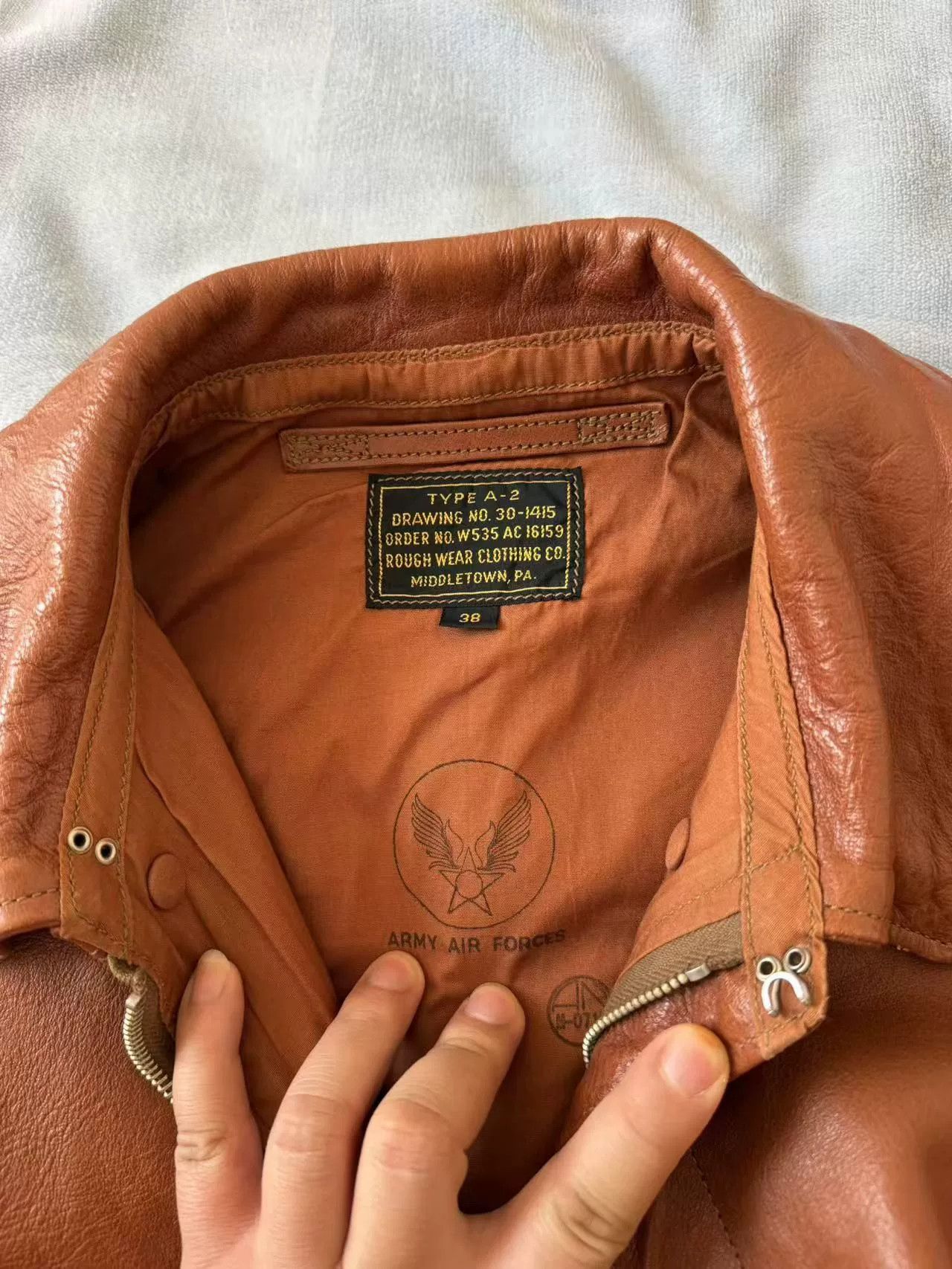 Rainbow Country Rainbow Country Pilot Jacket A2 Size US M / EU 48-50 / 2 - 6 Thumbnail