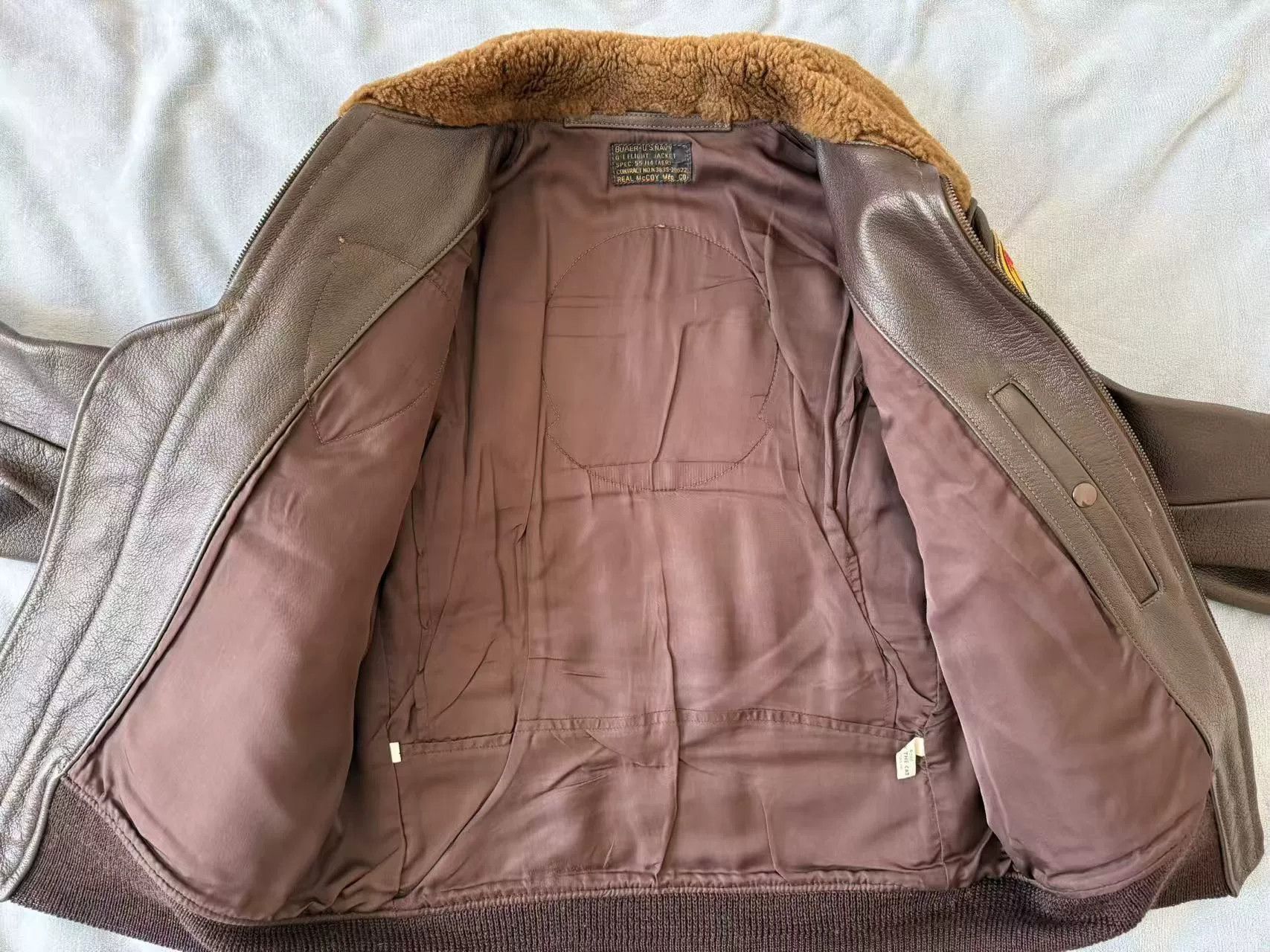 The Real McCoy's Real McCoy G1 Flight Jacket Size US L / EU 52-54 / 3 - 9 Thumbnail