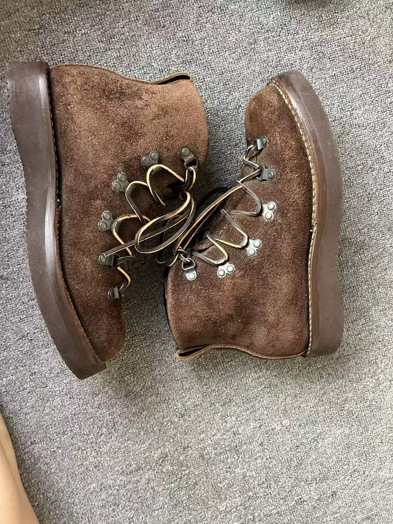 Viberg Viberg 7.5 Hiking Boots in Brown Size US 7.5 / EU 40-41 - 4 Thumbnail