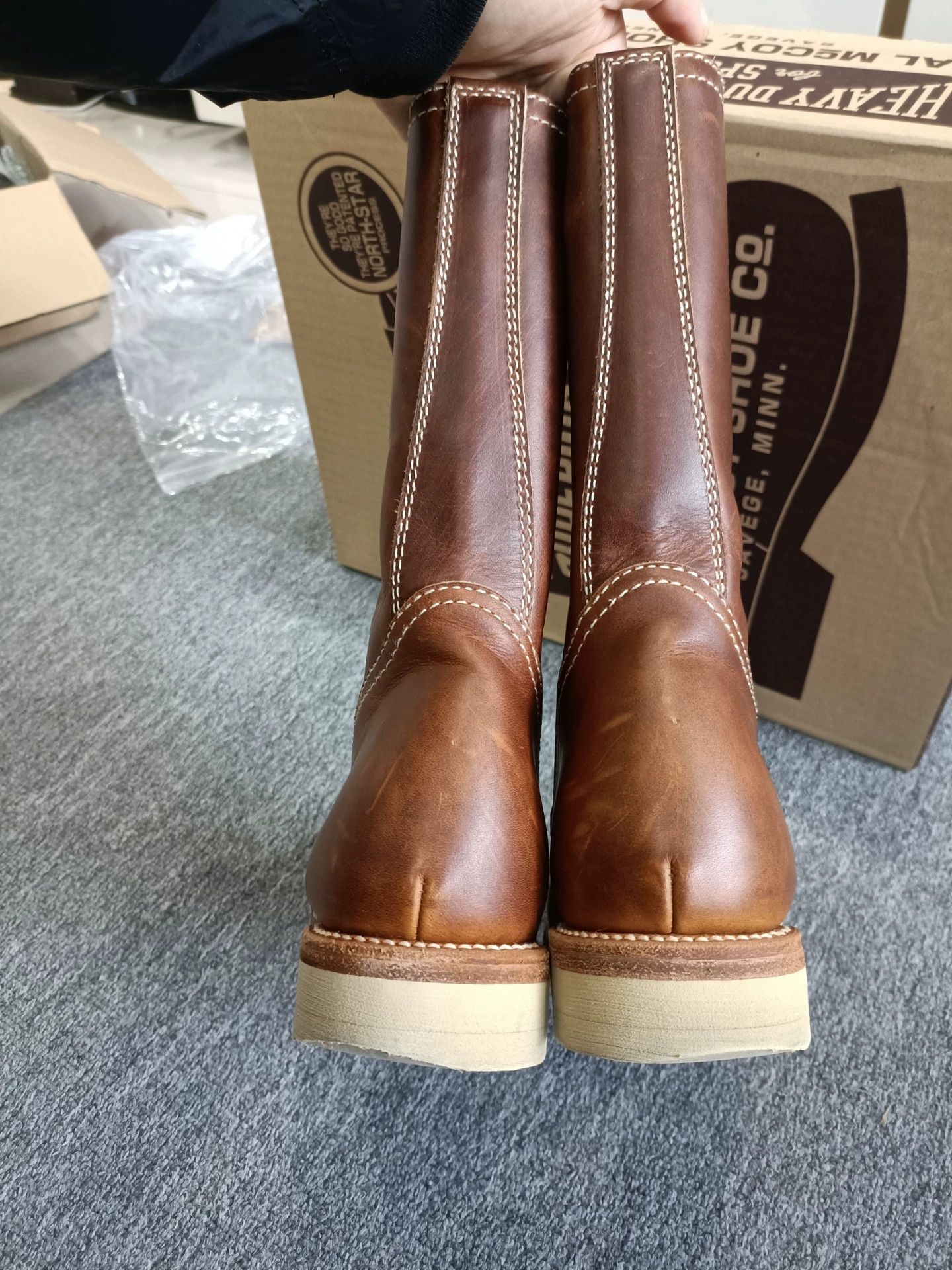 The Real McCoy's Real McCoy Engineer Cowboy Boots Size US 6.5 / EU 39-40 - 7 Thumbnail