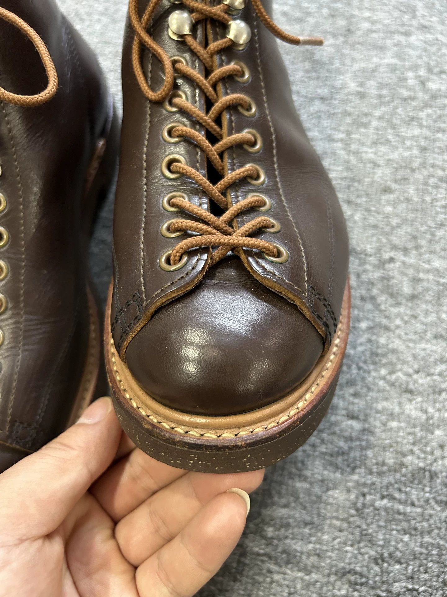 The Real McCoy's Real McCoy Short Boots in Brown Size US 7.5 / EU 40-41 - 2 Thumbnail