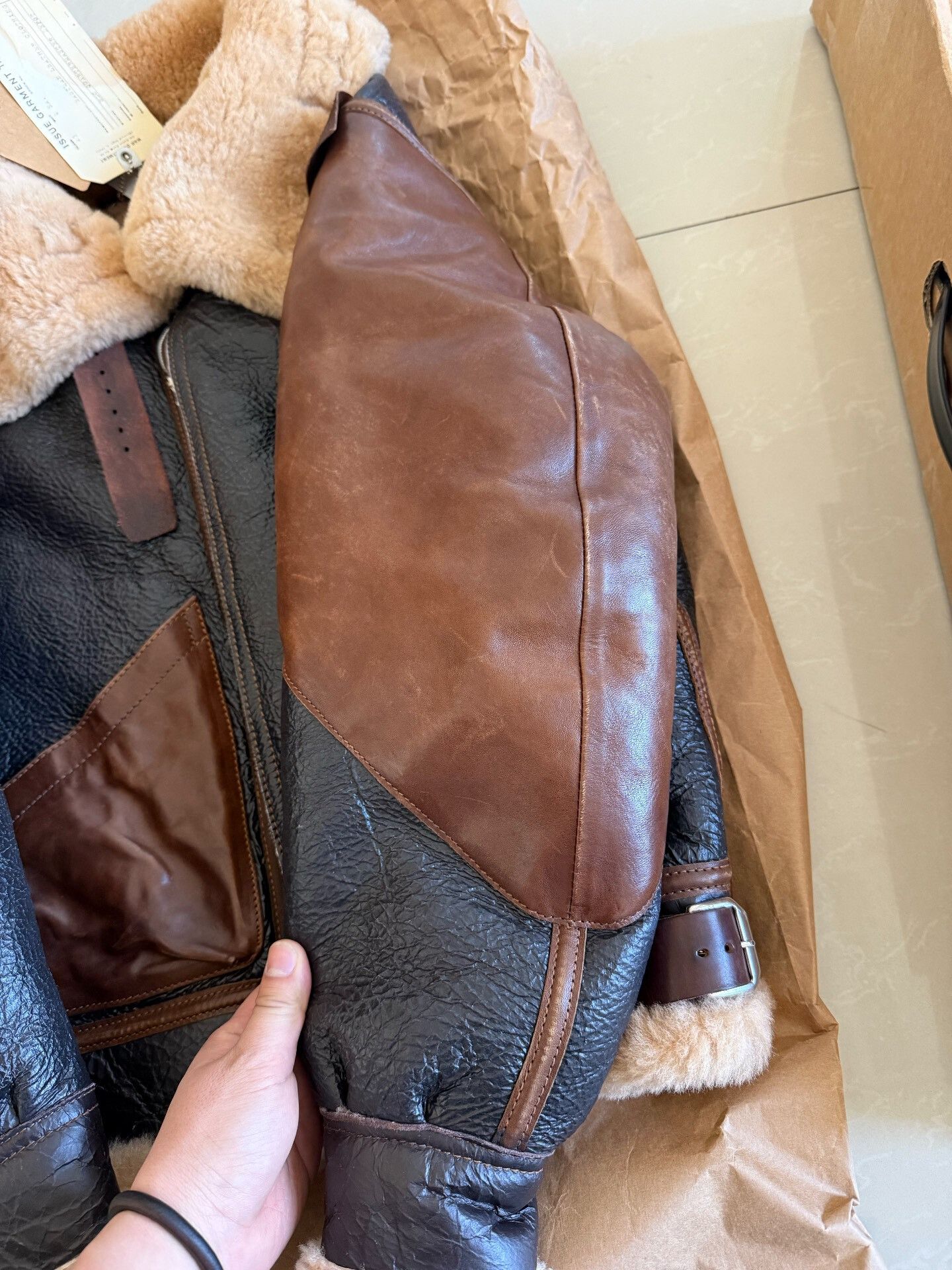 Eastman Leather Clothing Eastman B3 Leather Jacket Size 38 Size US M / EU 48-50 / 2 - 5 Thumbnail