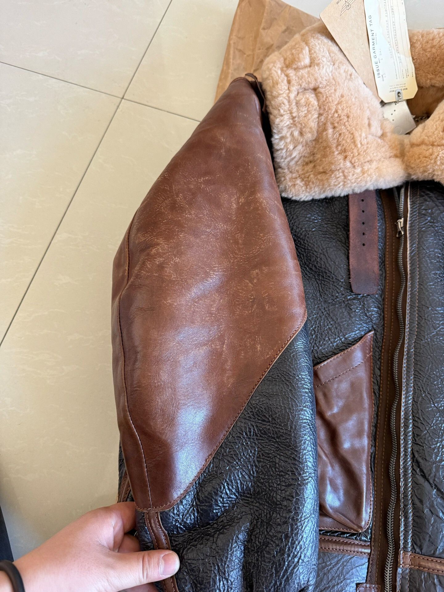 Eastman Leather Clothing Eastman B3 Leather Jacket Size 38 Size US M / EU 48-50 / 2 - 4 Thumbnail
