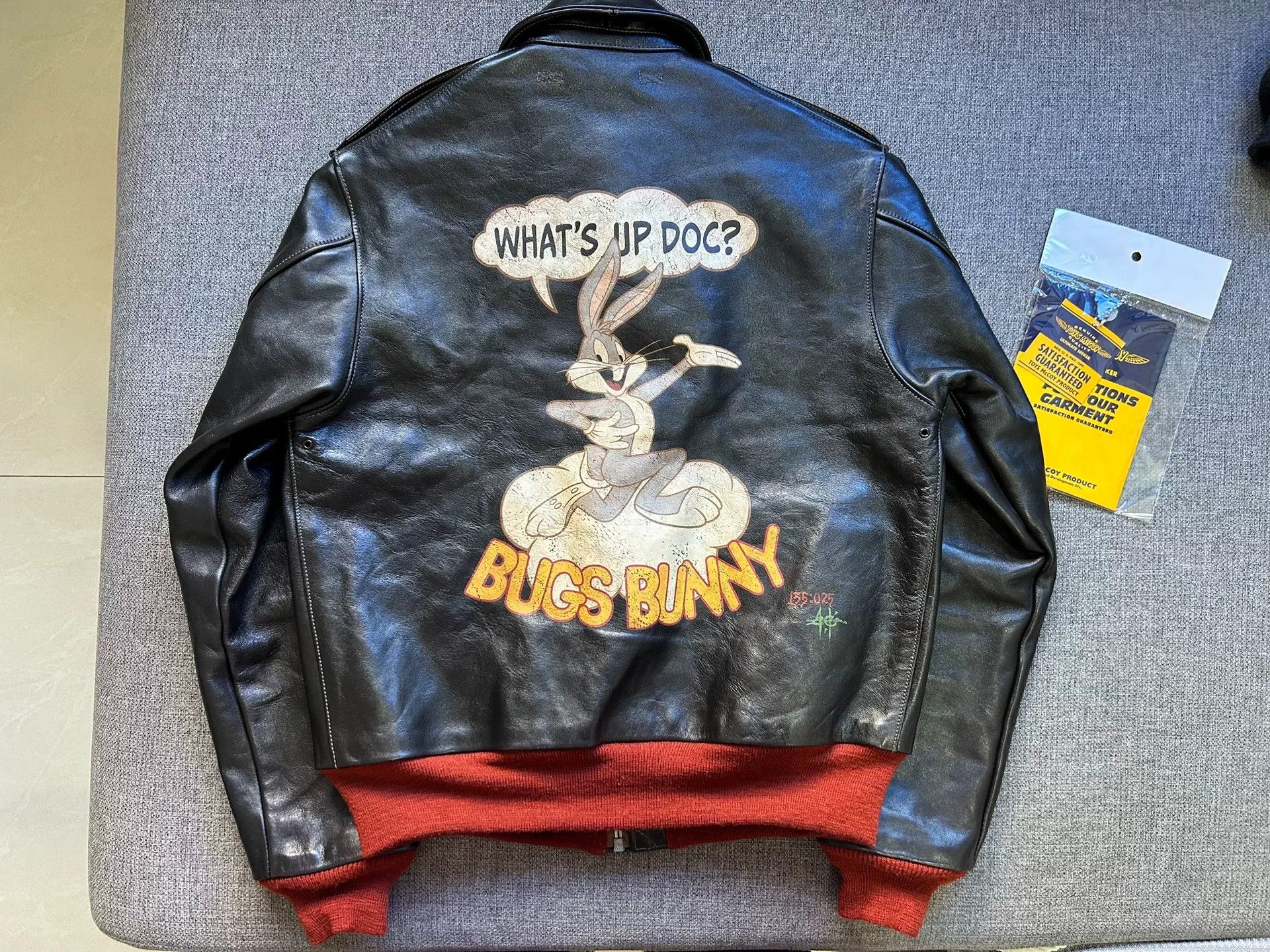 TOYS McCOY Limited Edition A2 Leather Jacket Size US M / EU 48-50 / 2 - 2 Thumbnail