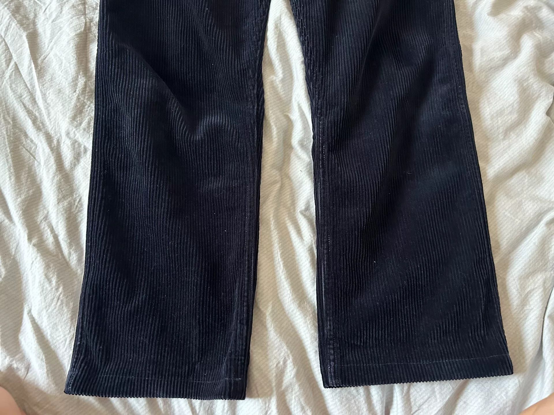 Freewheelers Blue Corduroy Mining Work Pants Size US 38 / EU 54 - 4 Thumbnail