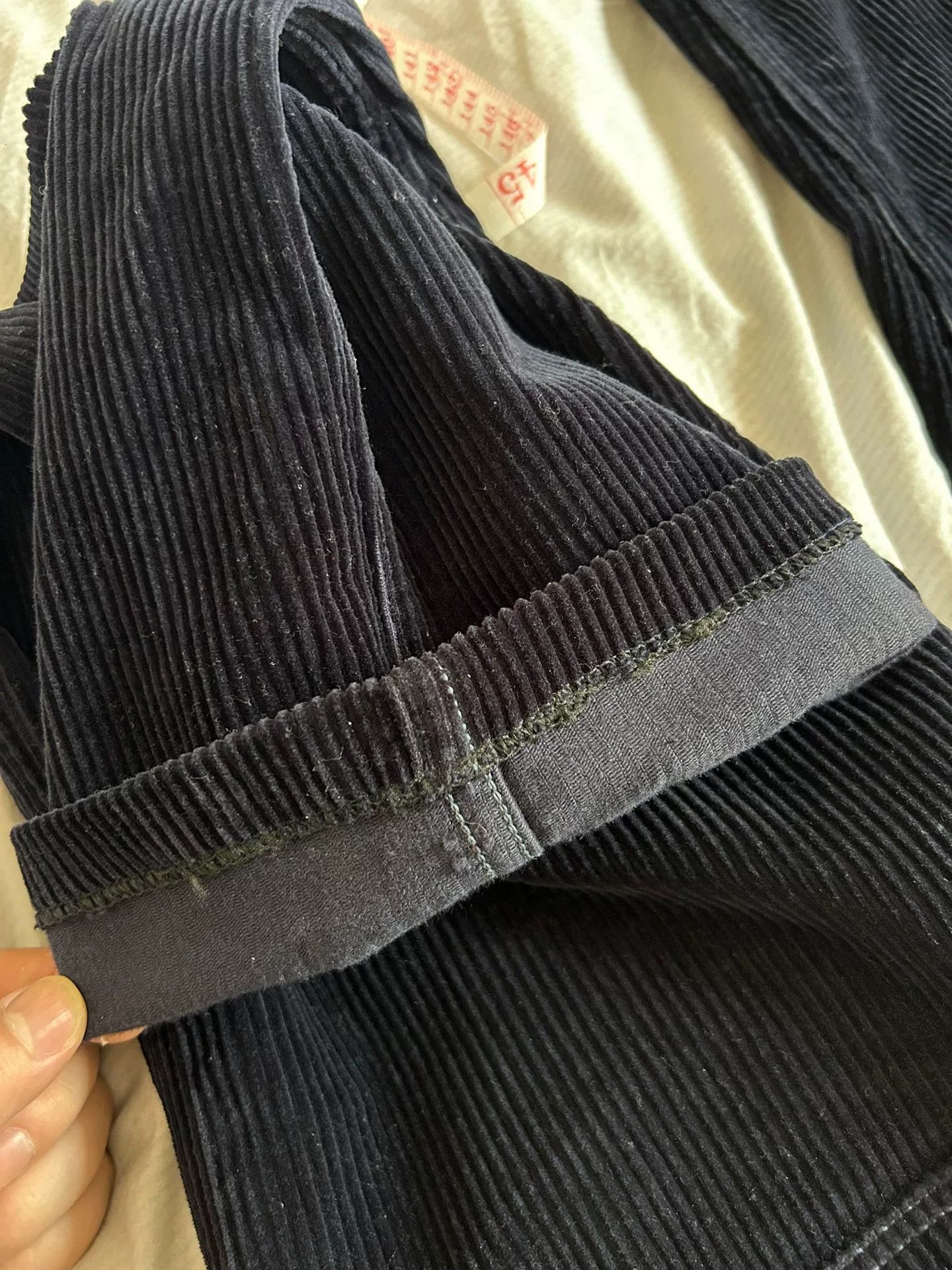 Freewheelers Blue Corduroy Mining Work Pants Size US 38 / EU 54 - 6 Thumbnail