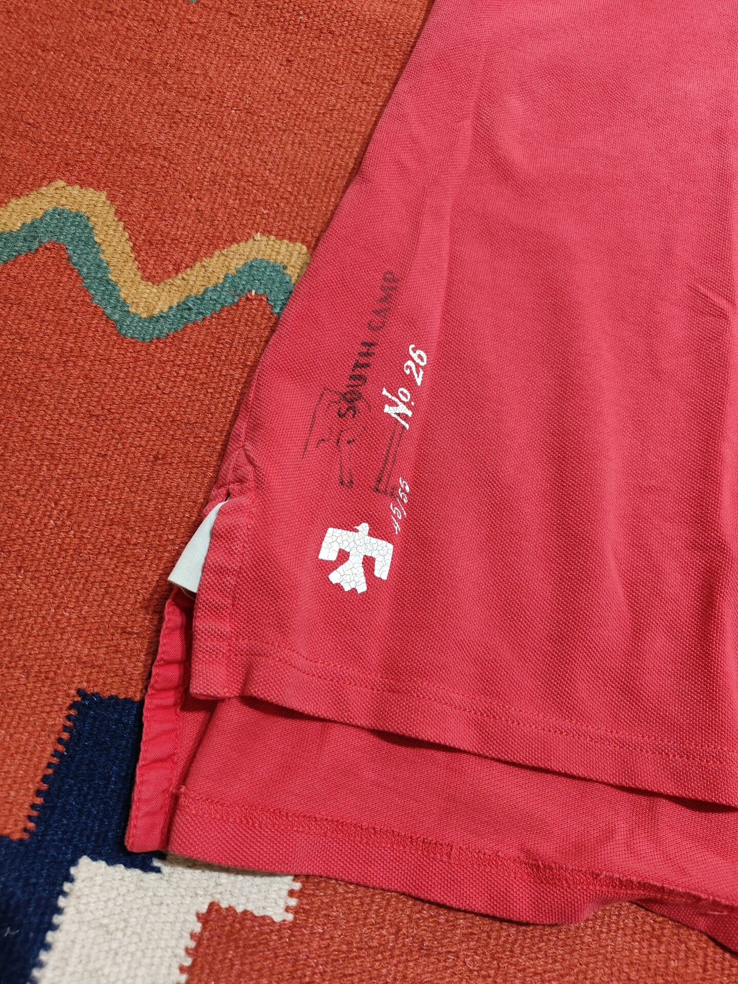 RRL Ralph Lauren RRL Navajo Embroidered Short Sleeve Polo Size US L / EU 52-54 / 3 - 5 Thumbnail