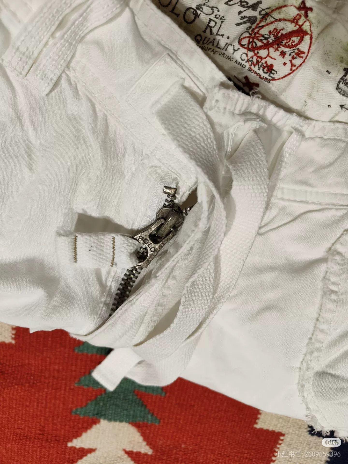 RRL Ralph Lauren RL RRL Nautical Cargo Pants Size US 30 / EU 46 - 8 Thumbnail