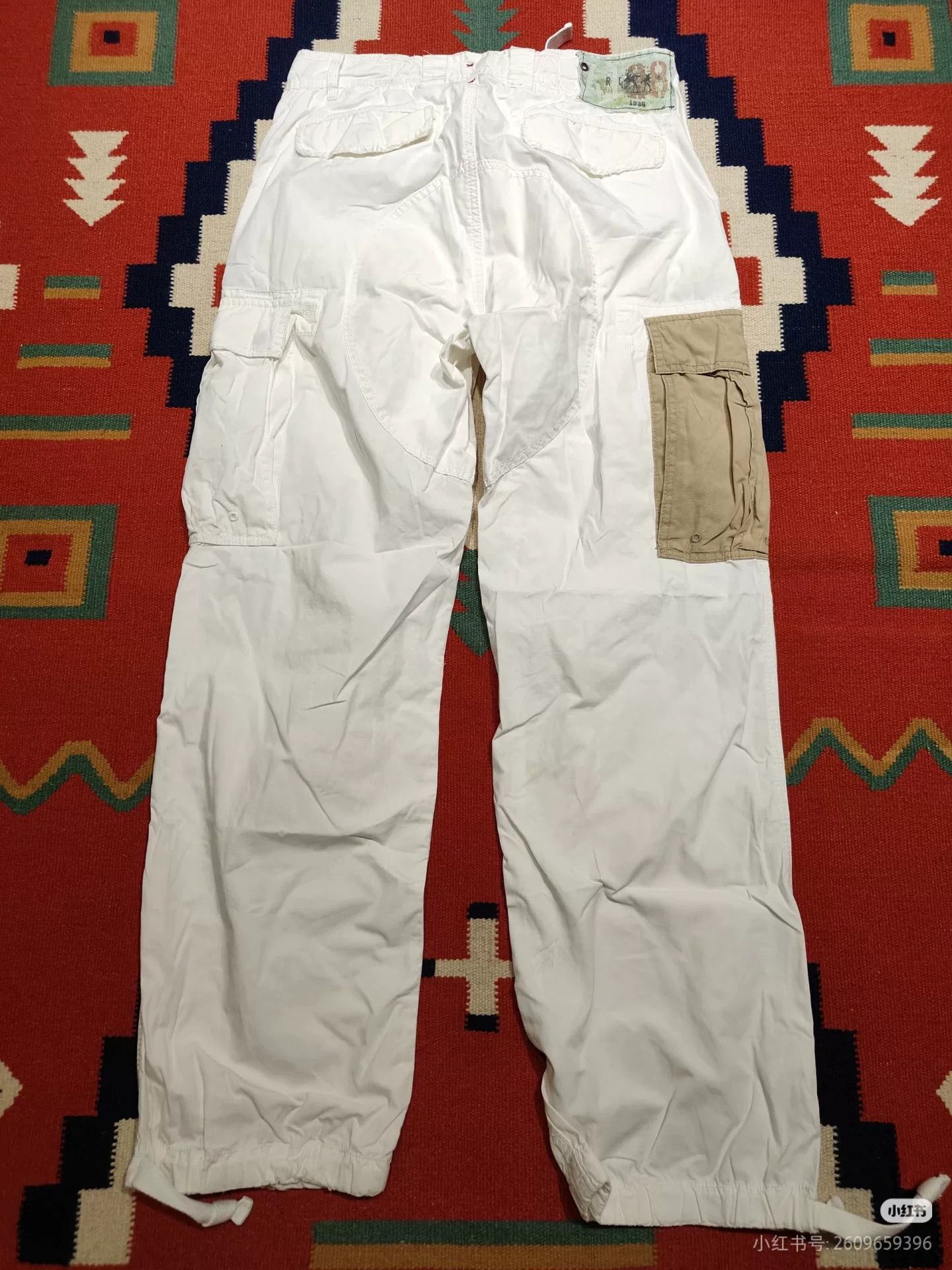 RRL Ralph Lauren RL RRL Nautical Cargo Pants Size US 30 / EU 46 - 3 Thumbnail