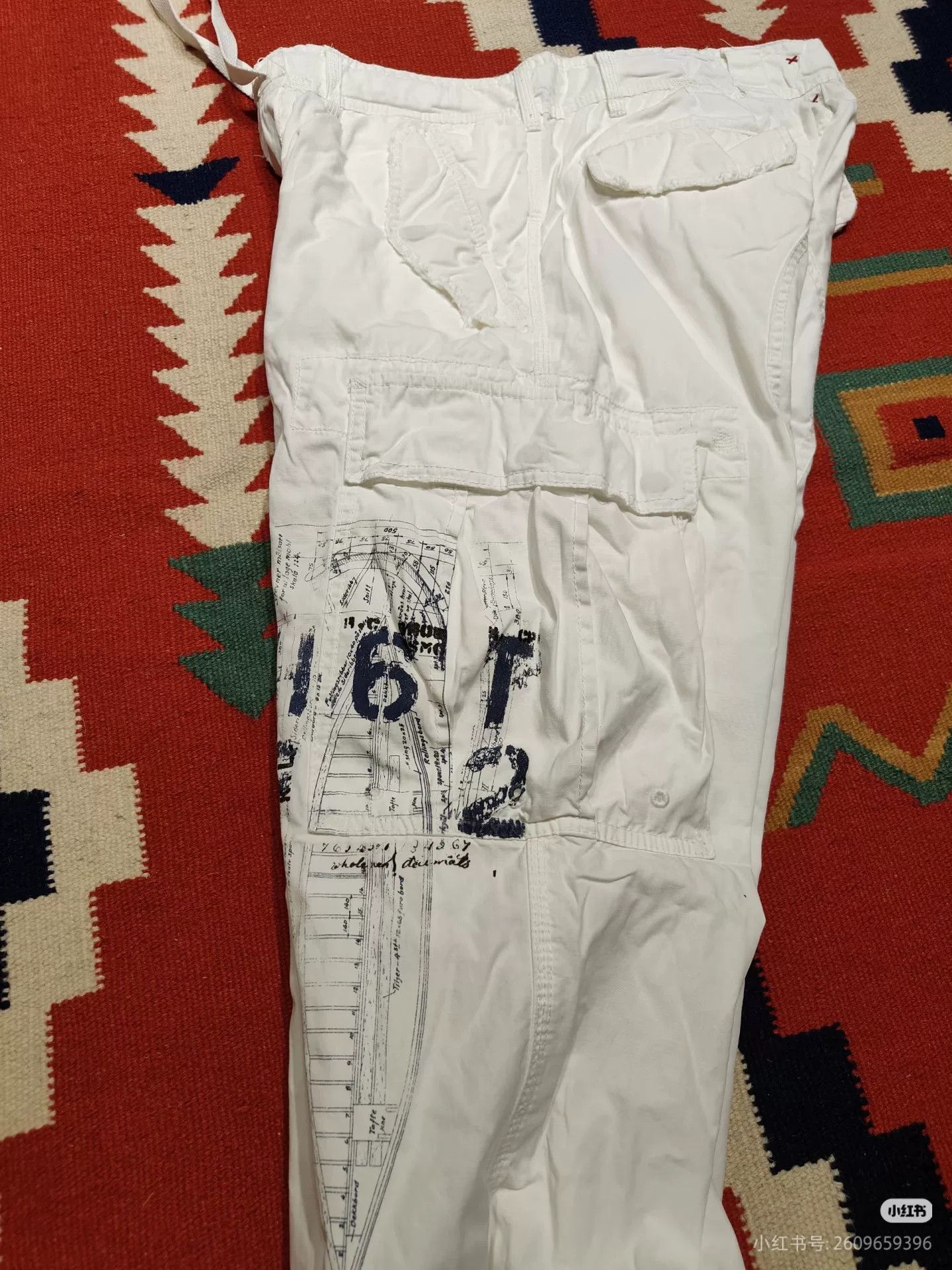 RRL Ralph Lauren RL RRL Nautical Cargo Pants Size US 30 / EU 46 - 7 Thumbnail