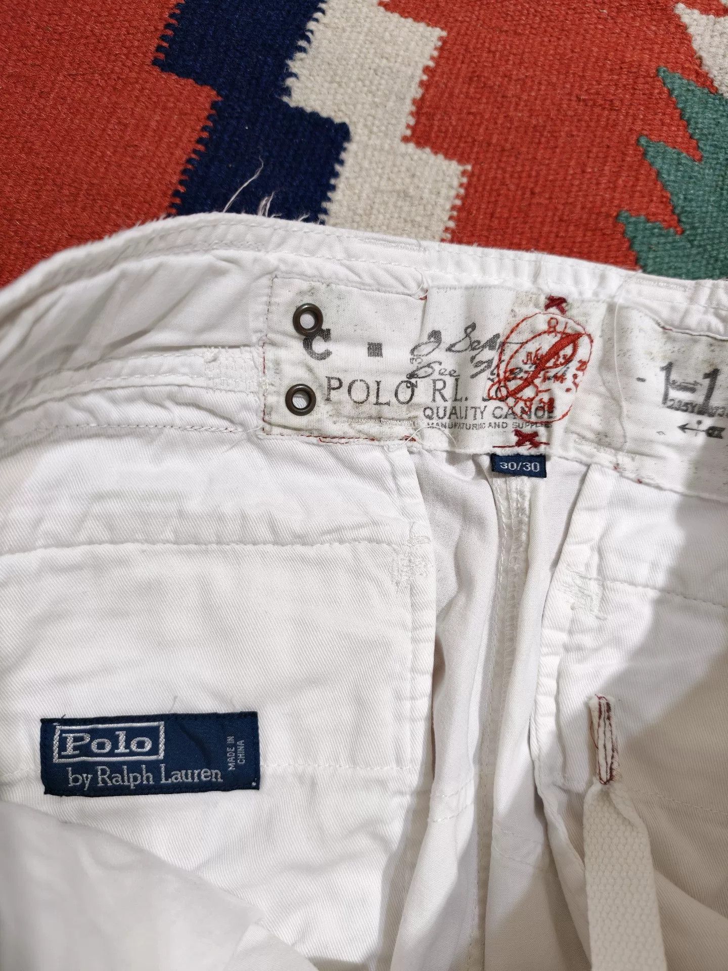 RRL Ralph Lauren RL RRL Nautical Cargo Pants Size US 30 / EU 46 - 5 Thumbnail