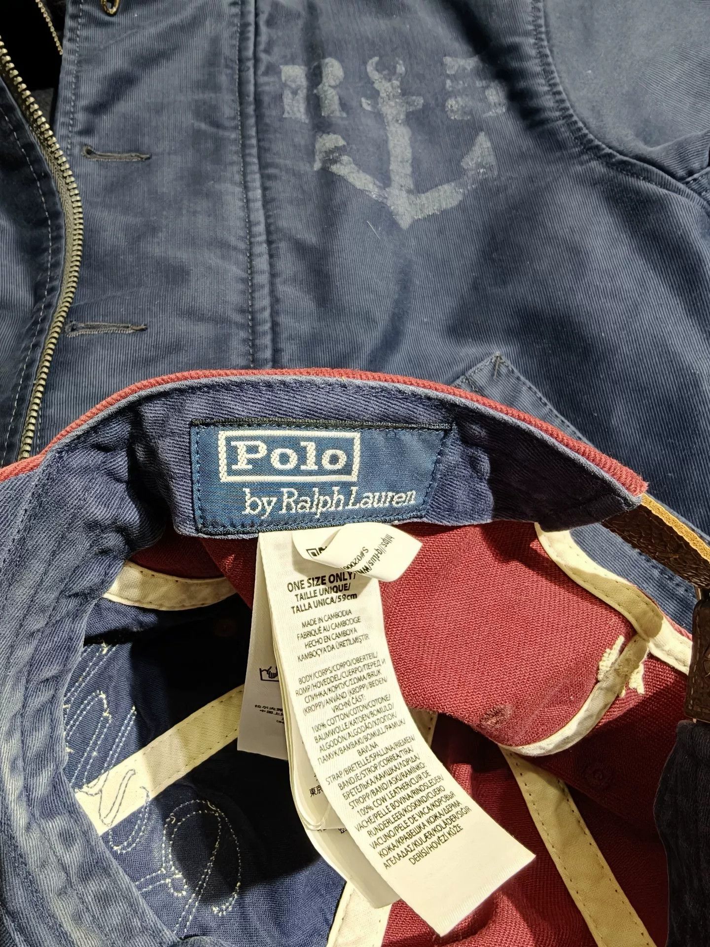 Polo Ralph Lauren RL Polo Ralph Lauren Red Baseball Cap Size ONE SIZE - 6 Thumbnail