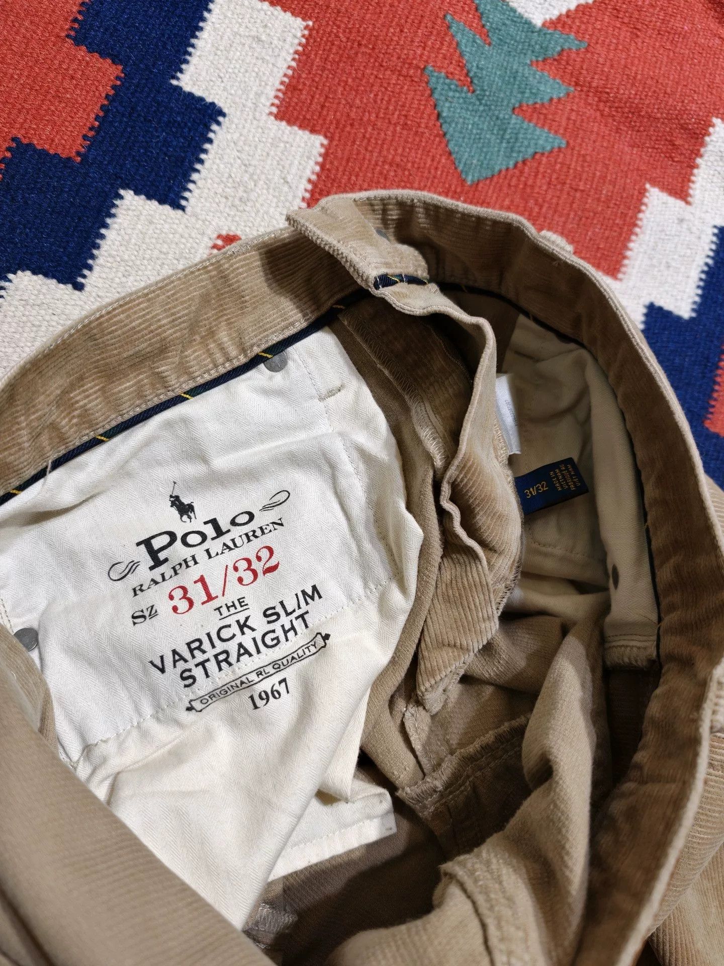 RRL Ralph Lauren Polo Ralph Lauren Corduroy Boots Pants Size US 31 - 7 Thumbnail