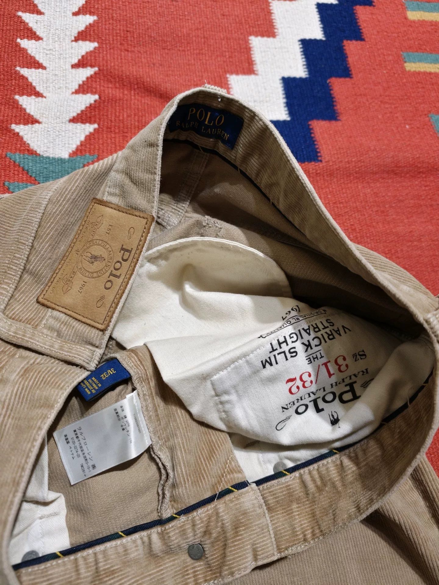 RRL Ralph Lauren Polo Ralph Lauren Corduroy Boots Pants Size US 31 - 4 Thumbnail