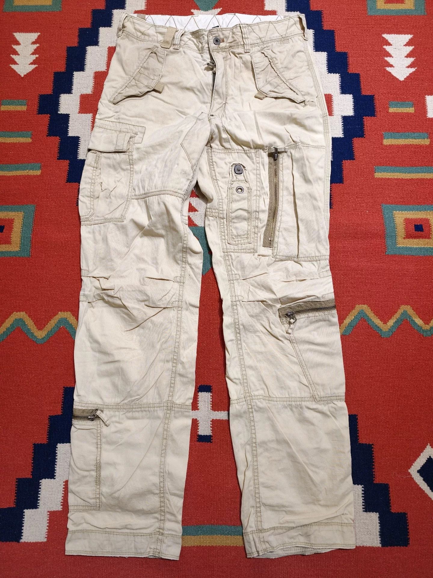 Vintage Vintage Ralph Lauren Cargo Pants Size US 32 / EU 48 - 2 Thumbnail