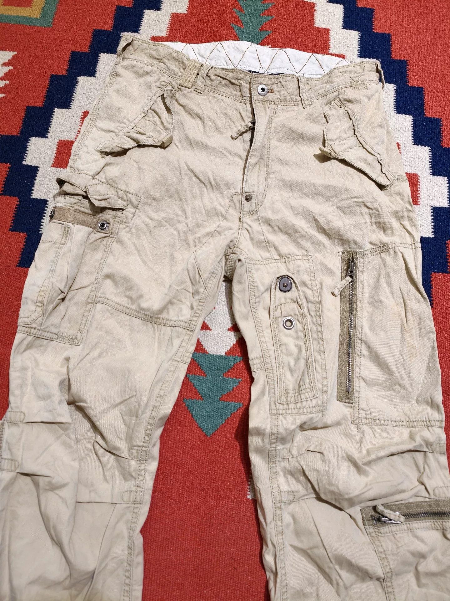 Vintage Vintage Ralph Lauren Cargo Pants Size US 34 / EU 50 - 4 Thumbnail