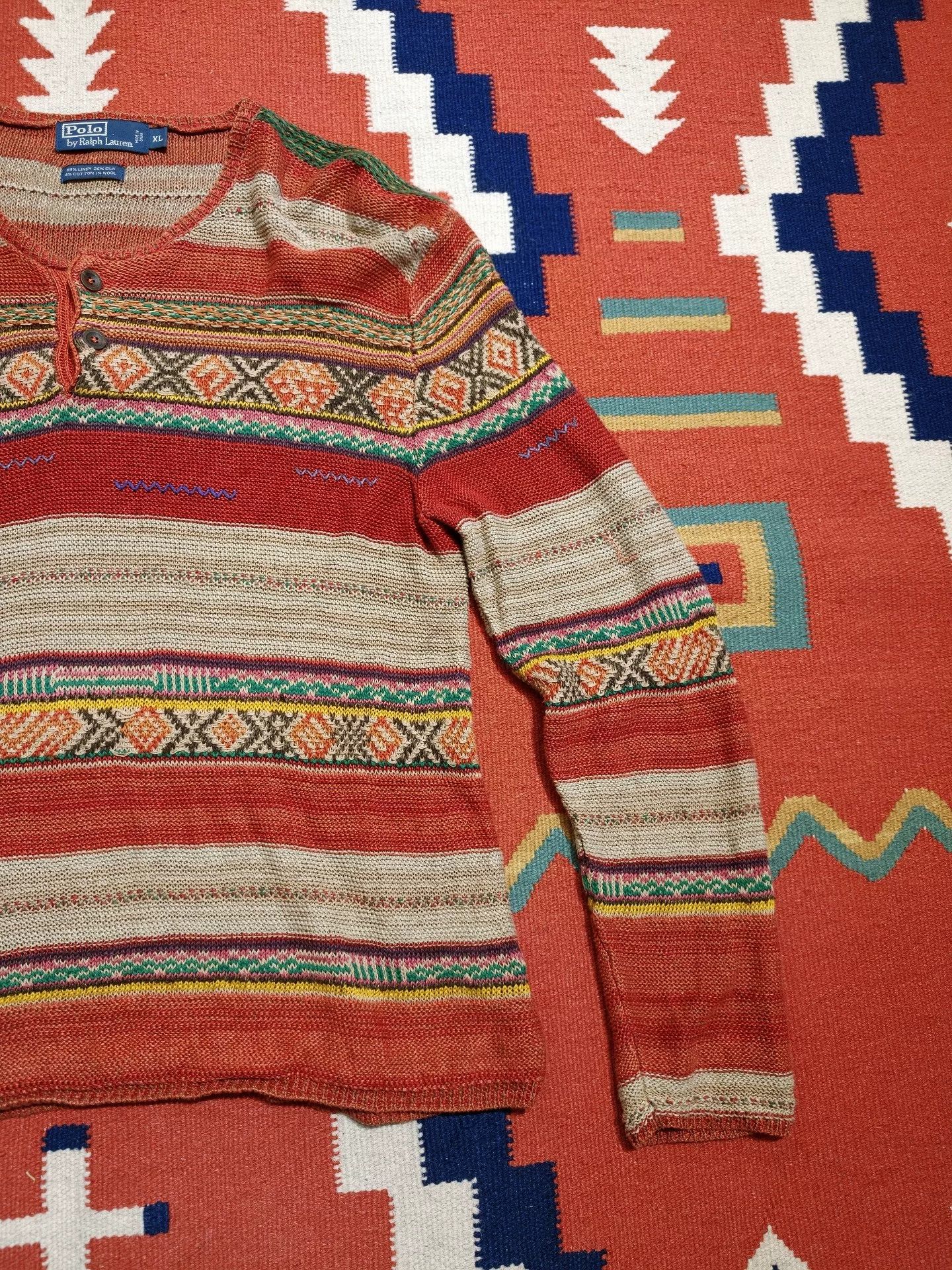 Ralph Lauren Henley Knit Sweater