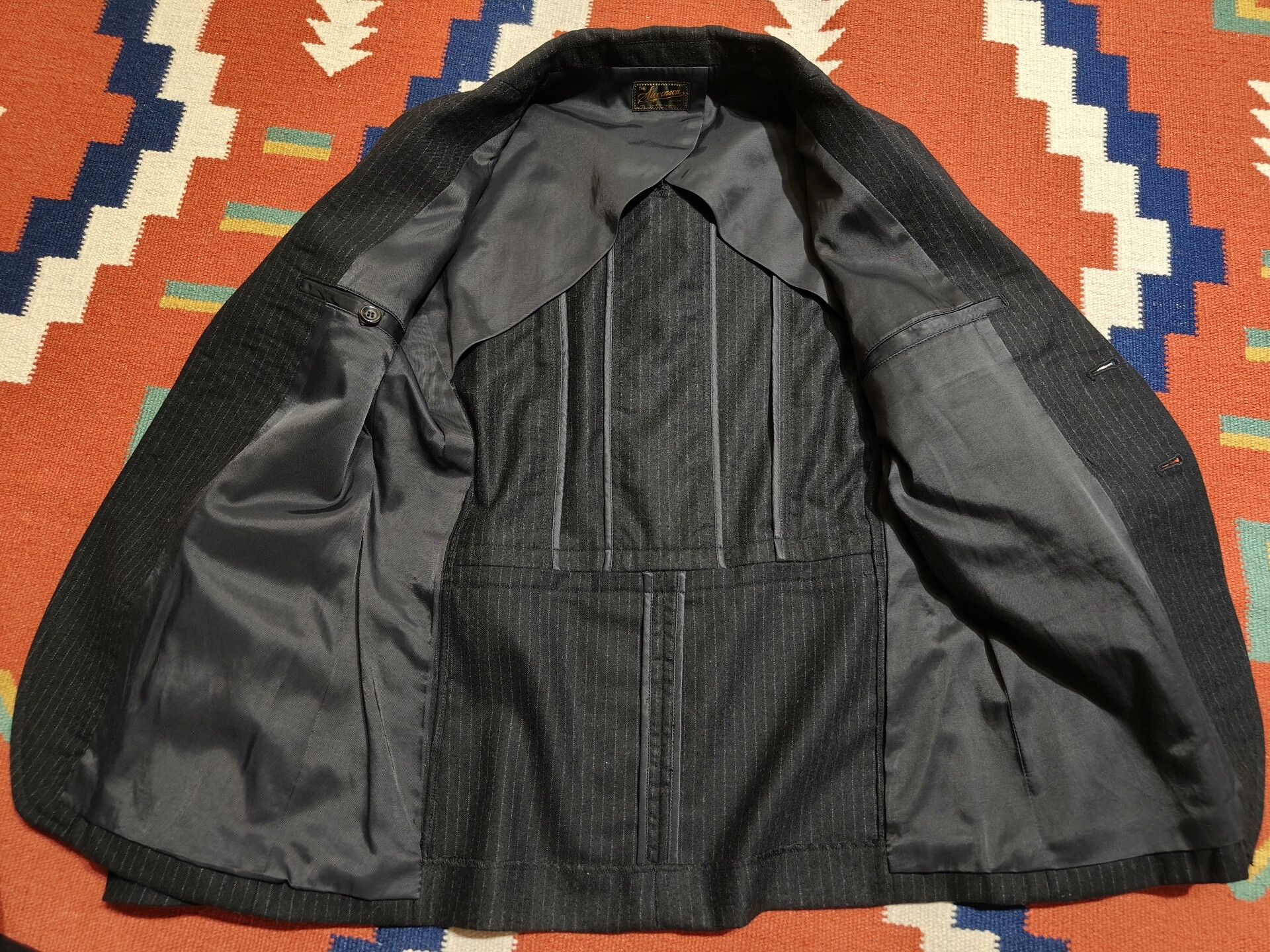 Stevenson Overall Co. Stevenson Men's Vintage Wool Suit Set Size US M / EU 48-50 / 2 - 2 Thumbnail