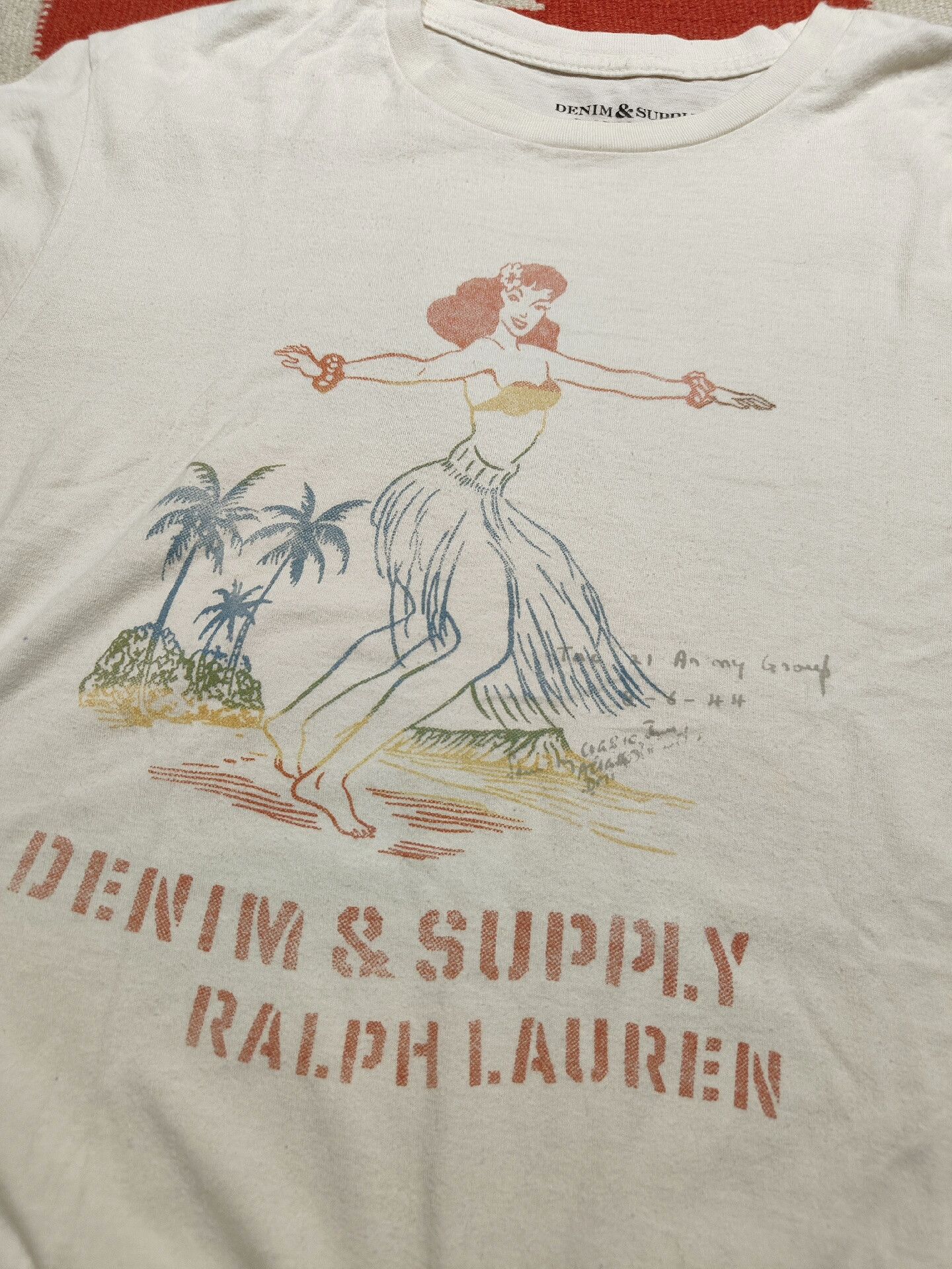 RRL Ralph Lauren Ralph Lauren Women's Vintage Hawaii T-Shirt Size M / US 6-8 / IT 42-44 - 5 Thumbnail