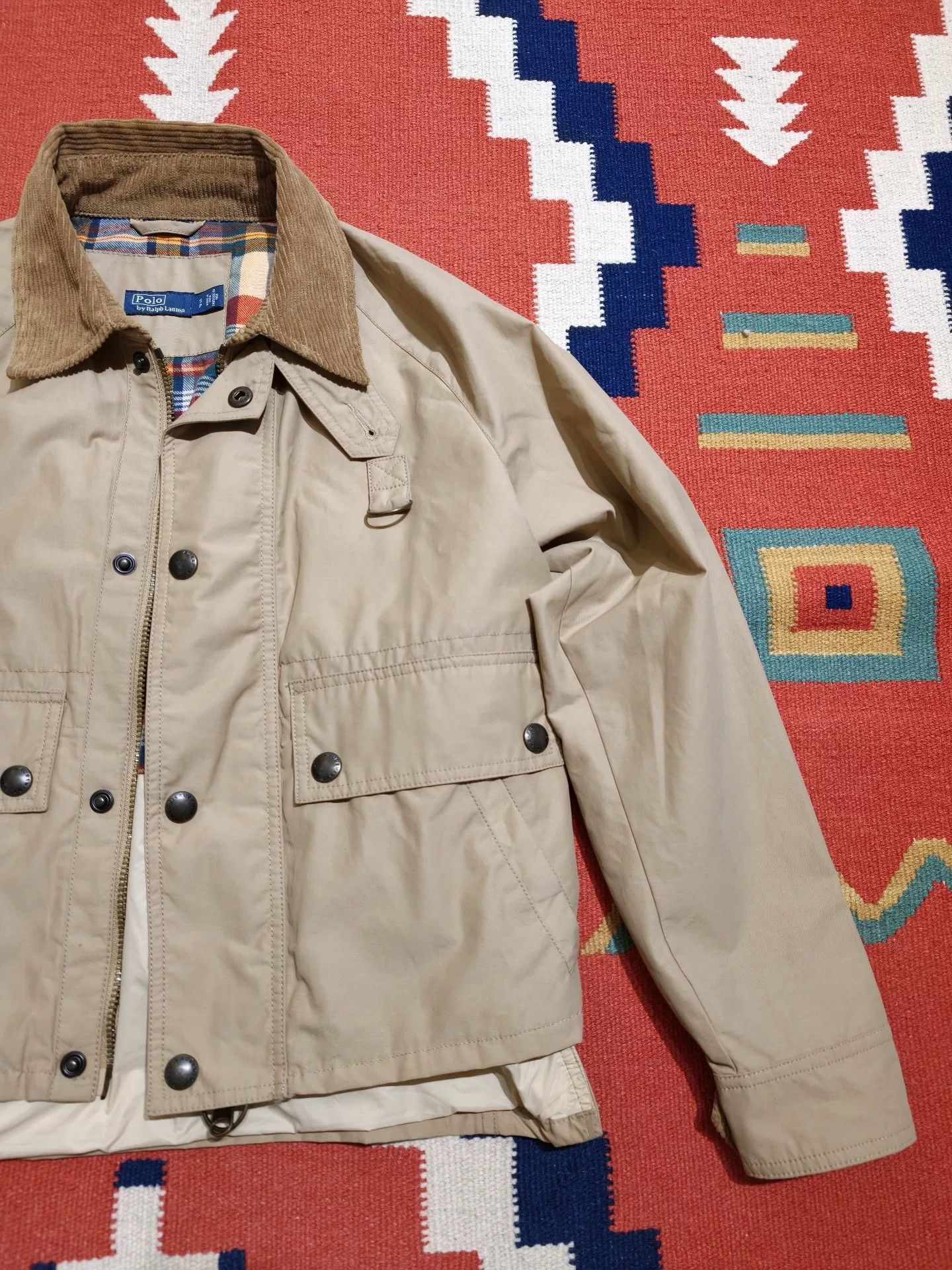 Polo Ralph Lauren Barbour Spey Vintage Short Jacket Size S / US 4 / IT 40 - 3 Thumbnail