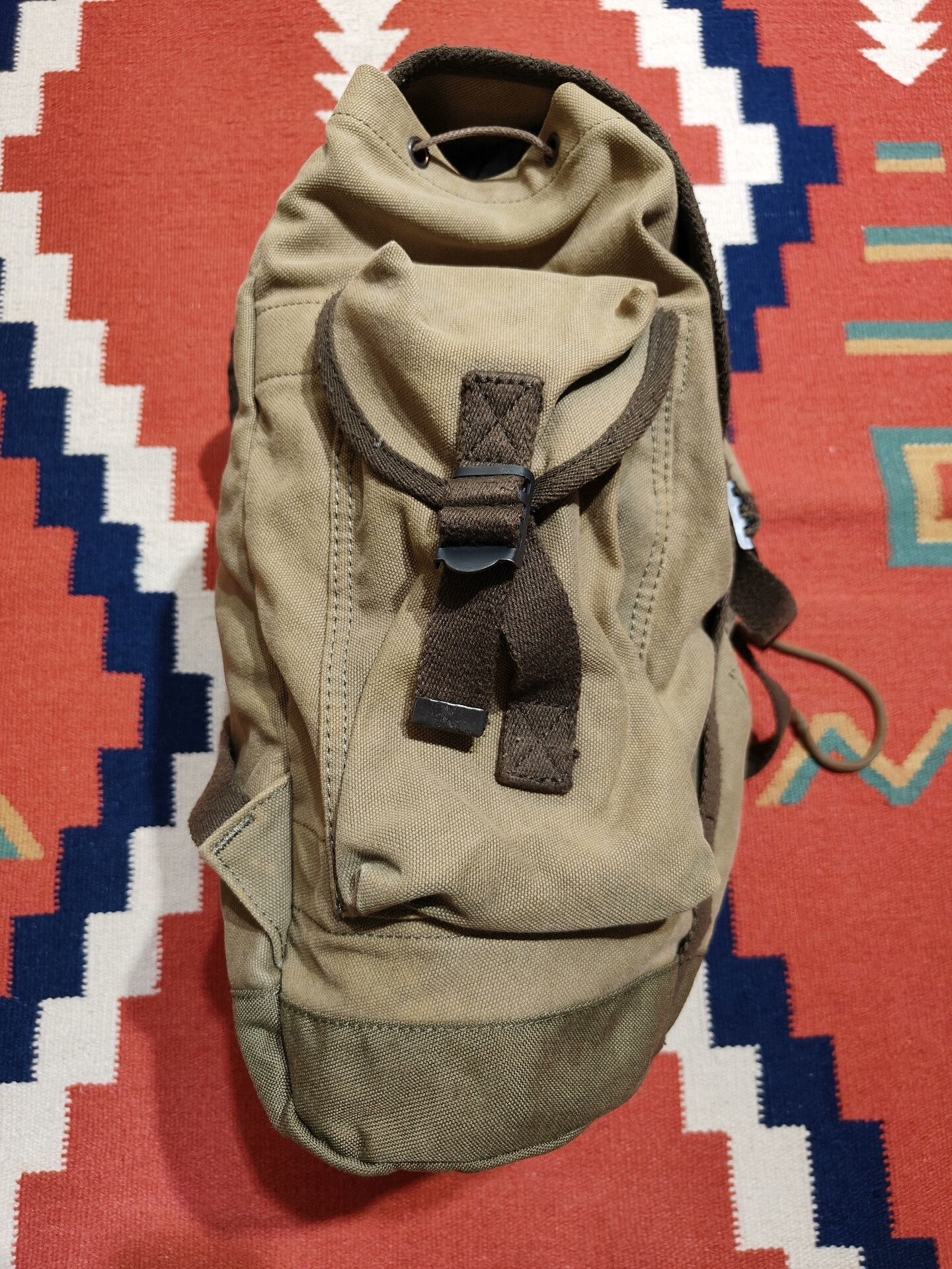 RRL Ralph Lauren Vintage Canvas Military Backpack Size ONE SIZE - 4 Thumbnail