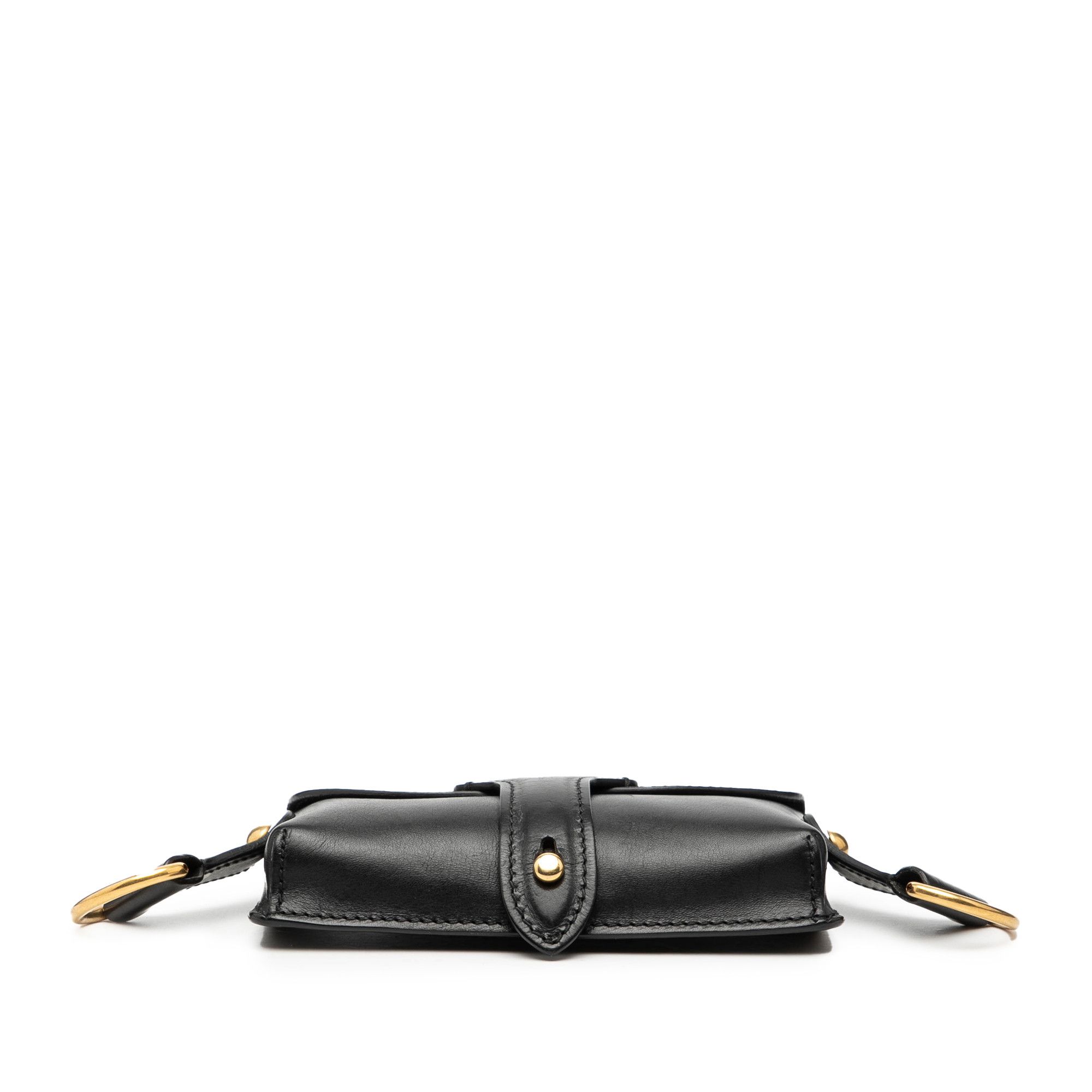 Dior Dior Mini Leather D Bee Saddle Bag Size ONE SIZE - 3 Thumbnail