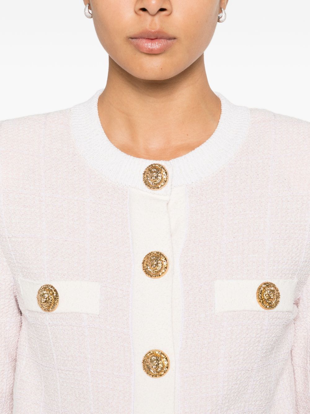 Balmain TWEED CARDIGAN Size S / US 4 / IT 40 - 2 Thumbnail