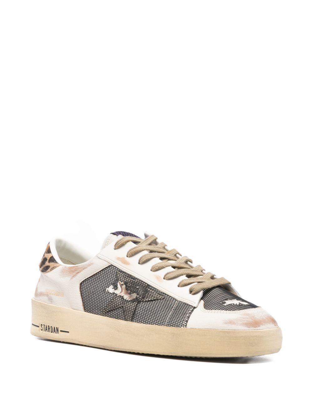 Golden Goose STARDAN LEATHER SNEAKERS Size US 6 / EU 39 - 3 Thumbnail