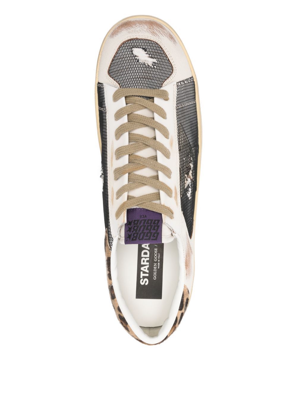 Golden Goose STARDAN LEATHER SNEAKERS Size US 6 / EU 39 - 4 Thumbnail