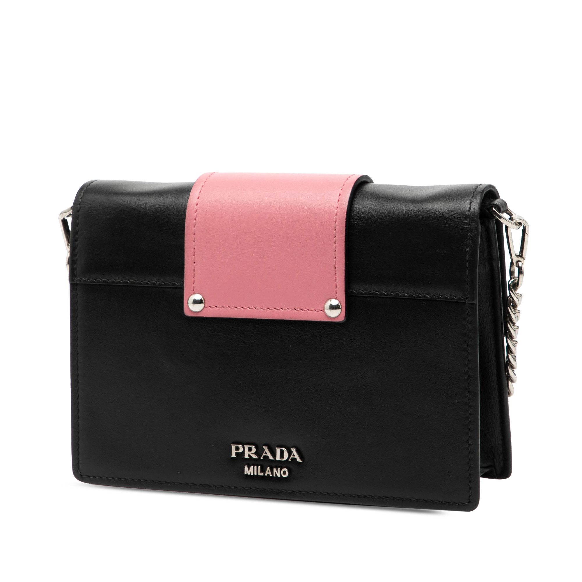 Prada Prada City Calf Crystal Embellished Ribbon Bag Size ONE SIZE - 2 Thumbnail