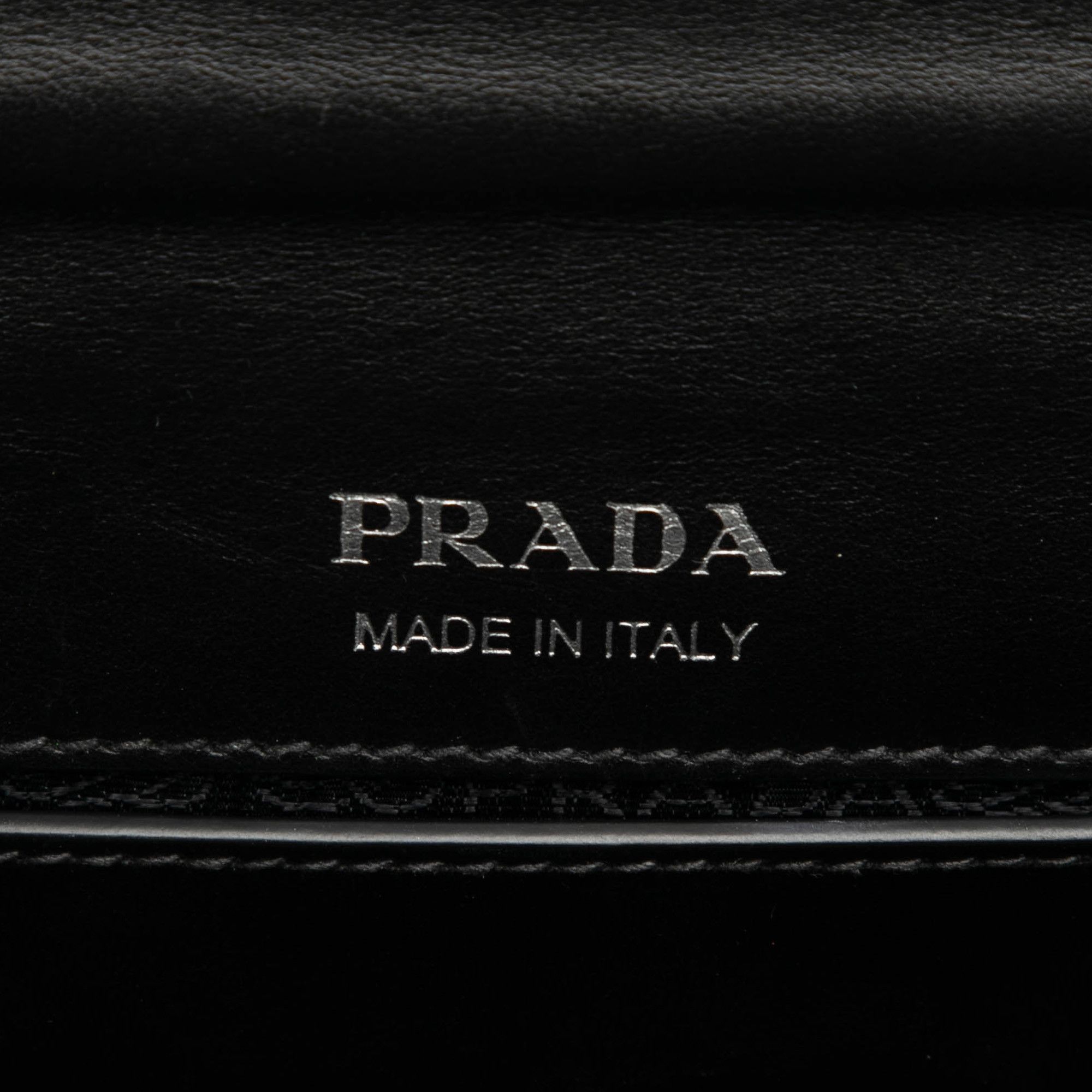Prada Prada City Calf Crystal Embellished Ribbon Bag Size ONE SIZE - 5 Thumbnail