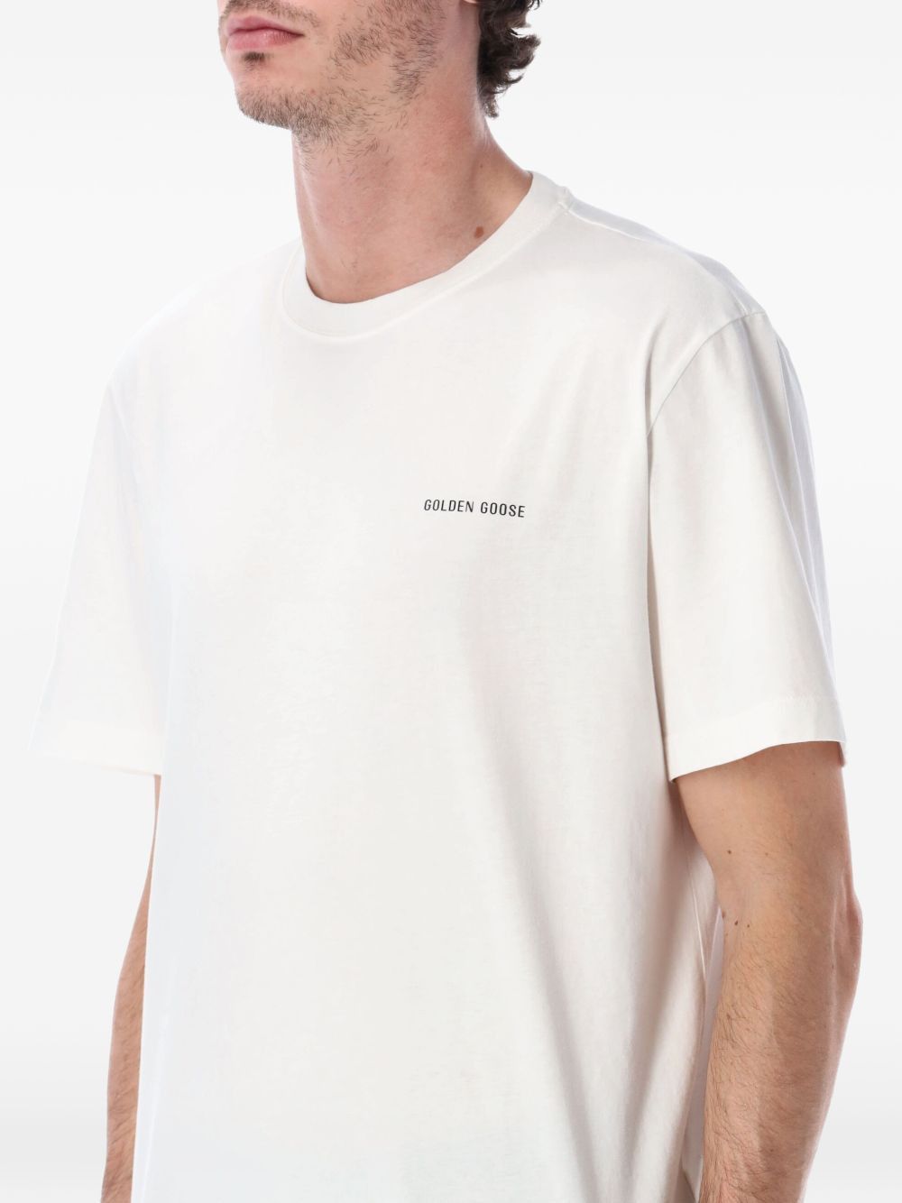 Golden Goose LOGO COTTON T-SHIRT Size US S / EU 44-46 / 1 - 3 Thumbnail