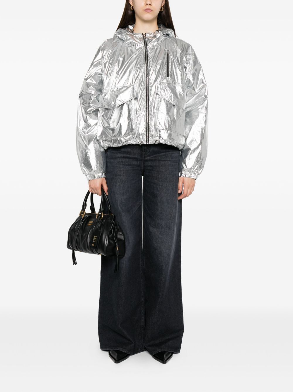 Iro GONIE HOODED JACKET Size XS / US 0-2 / IT 36-38 - 4 Thumbnail