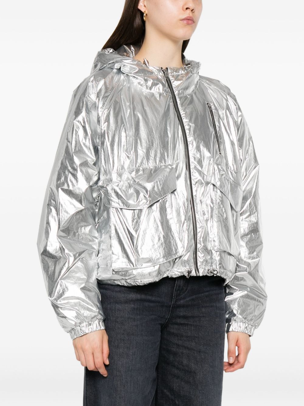 Iro GONIE HOODED JACKET Size S / US 4 / IT 40 - 2 Thumbnail