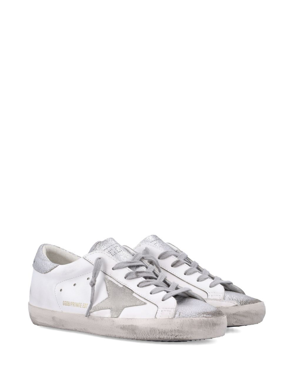 Golden Goose SUPER-STAR LEATHER SNEAKERS Size US 5 / IT 35 - 4 Thumbnail