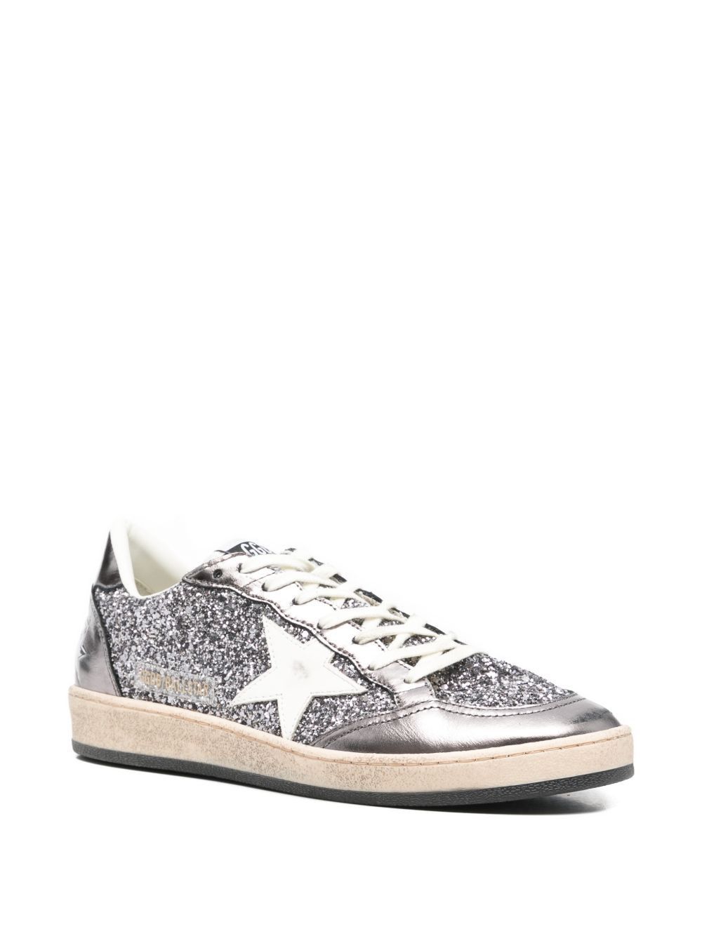 Golden Goose BALL STAR LEATHER SNEAKERS Size US 5 / IT 35 - 4 Thumbnail