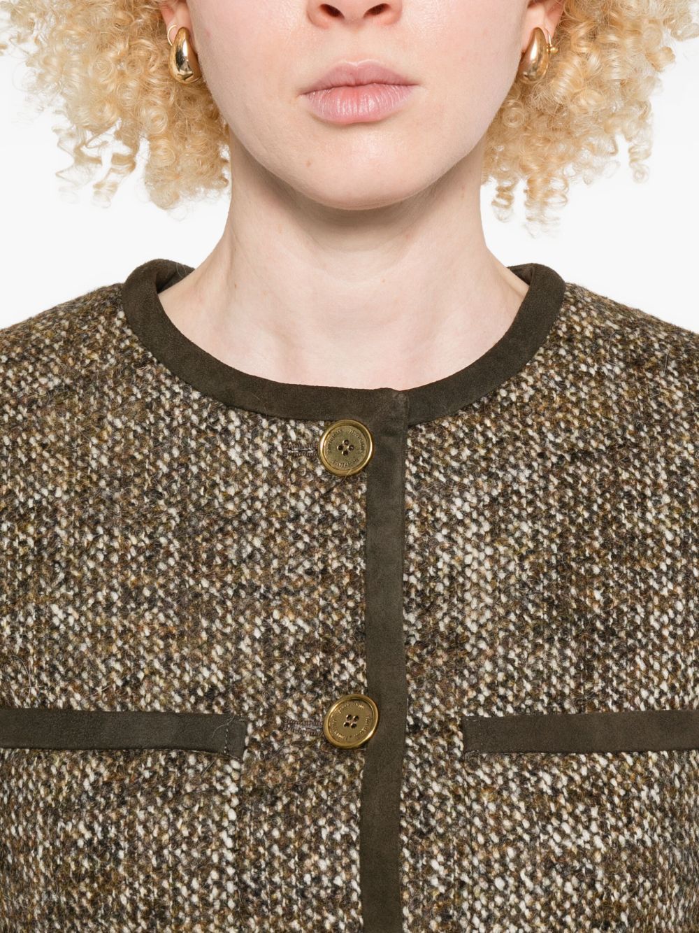 Golden Goose WOOL BLEND JACKET Size XS / US 0-2 / IT 36-38 - 2 Thumbnail