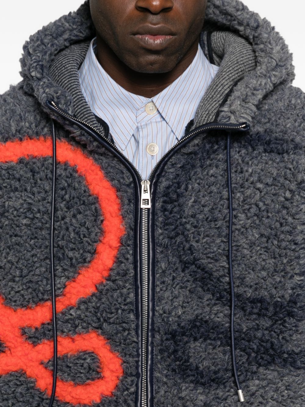 Loewe ANAGRAM WOOL BLEND JACKET Size US M / EU 48-50 / 2 - 5 Thumbnail