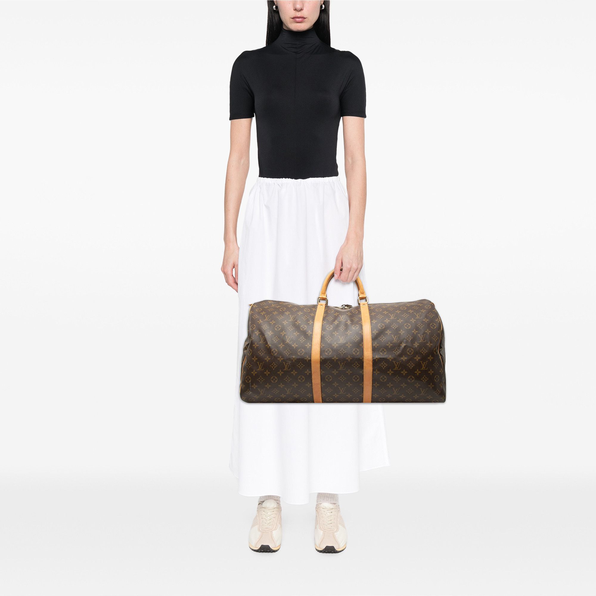 Louis Vuitton Louis Vuitton Monogram Keepall 60 Size ONE SIZE - 10 Thumbnail