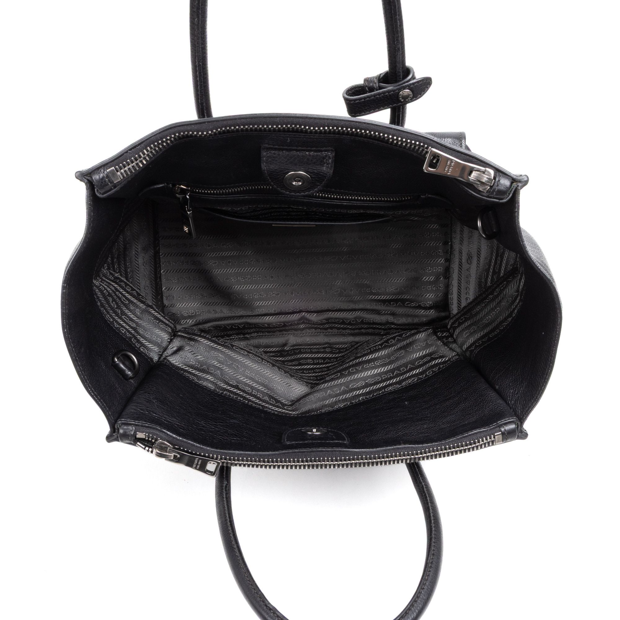 Prada Crossbody Double Zipper Shopping Cabas Size ONE SIZE - 10 Thumbnail