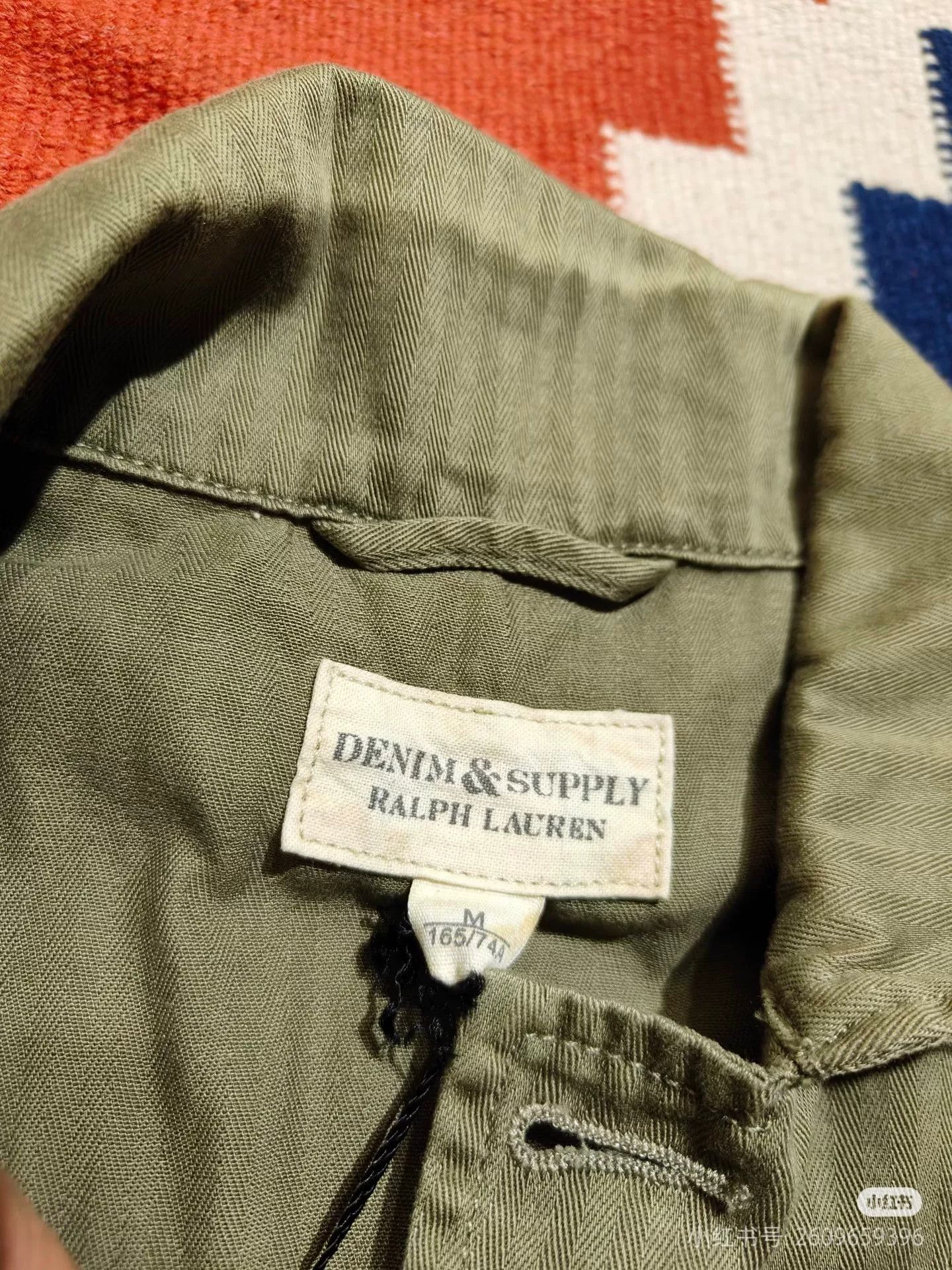 RRL Ralph Lauren Ralph Lauren Women's Jumpsuit HBT Fabric Size 24" / US 00 / IT 34 - 6 Thumbnail