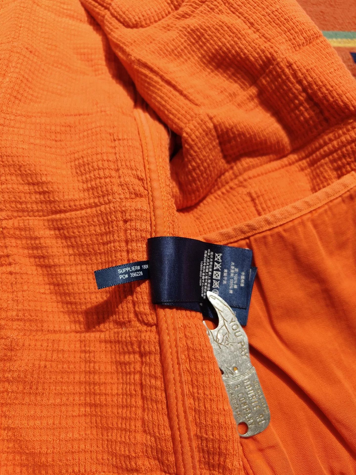 RRL Ralph Lauren Ralph Lauren Orange Heavy-Duty Vest Size US S / EU 44-46 / 1 - 6 Thumbnail