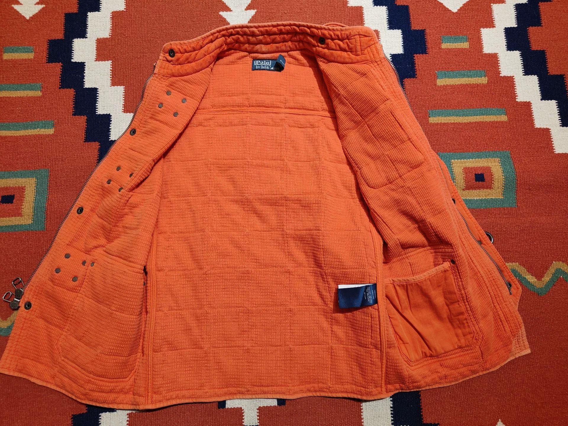 RRL Ralph Lauren Ralph Lauren Orange Heavy-Duty Vest Size US S / EU 44-46 / 1 - 7 Thumbnail