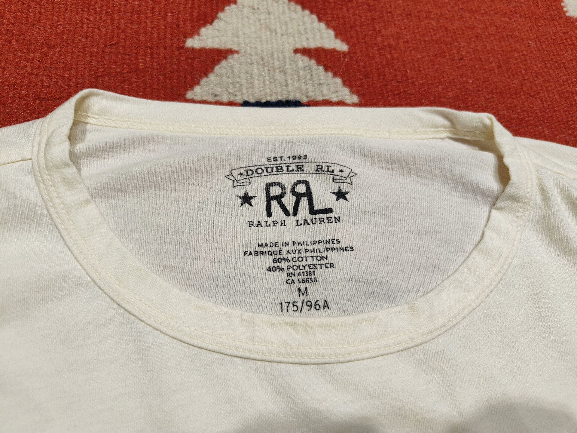 RRL Ralph Lauren RRL Short Sleeve T-Shirt by Ralph Lauren Size US M / EU 48-50 / 2 - 5 Thumbnail