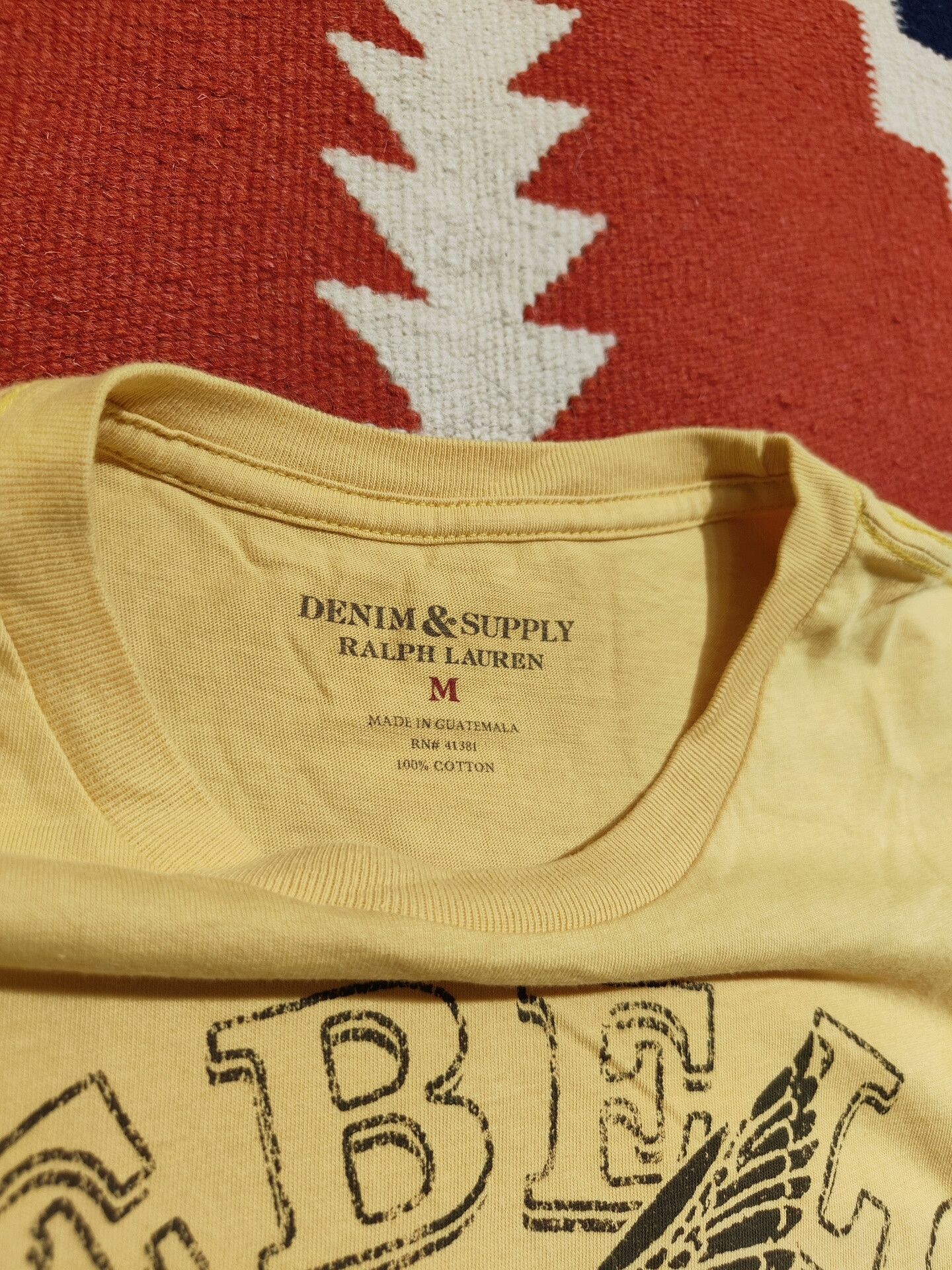 RRL Ralph Lauren Ralph Lauren Vintage Short Sleeve T-Shirt Size US M / EU 48-50 / 2 - 4 Thumbnail