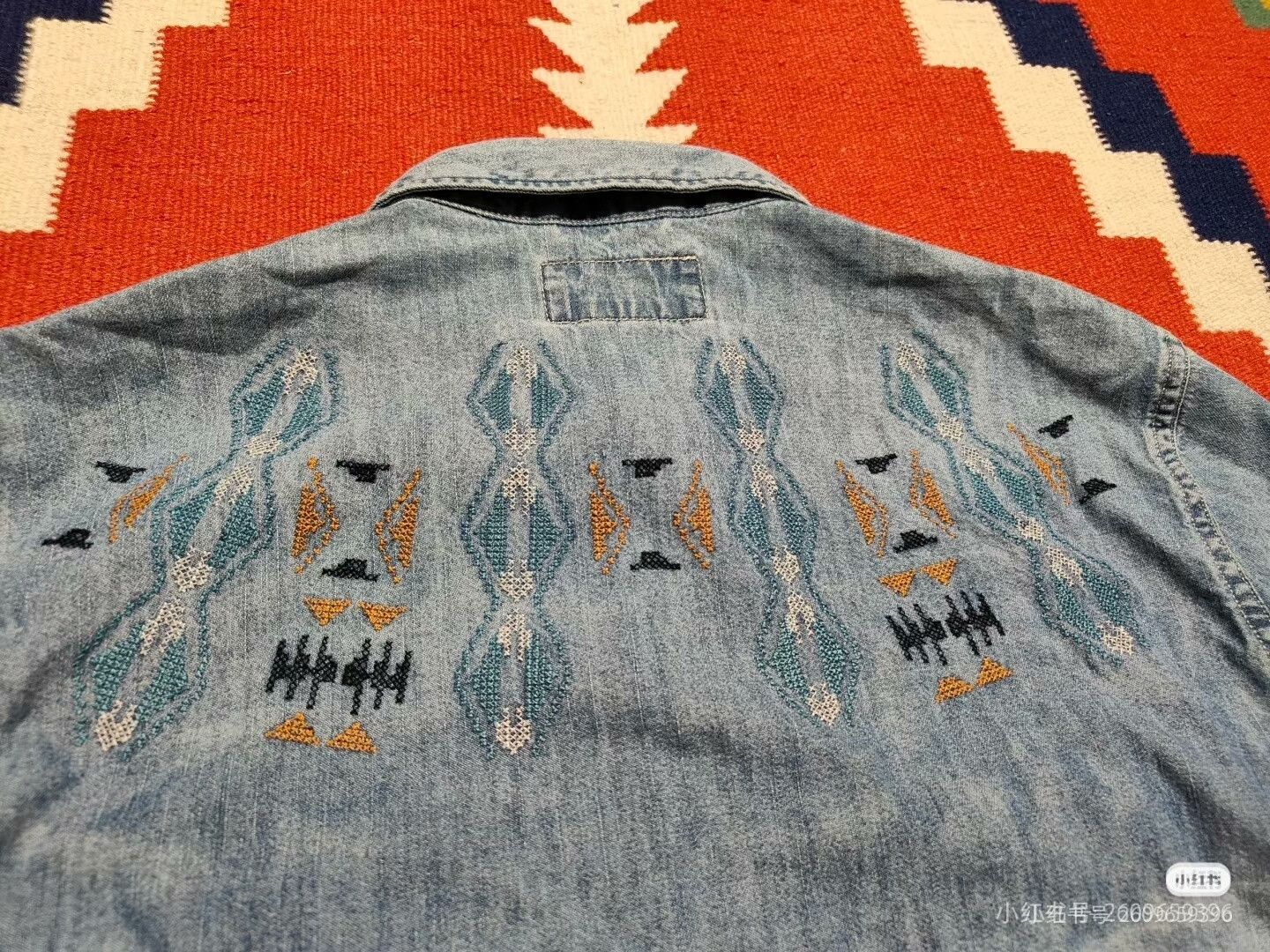 RRL Ralph Lauren Ralph Lauren RRL Vintage Denim Shirt Size US M / EU 48-50 / 2 - 6 Thumbnail