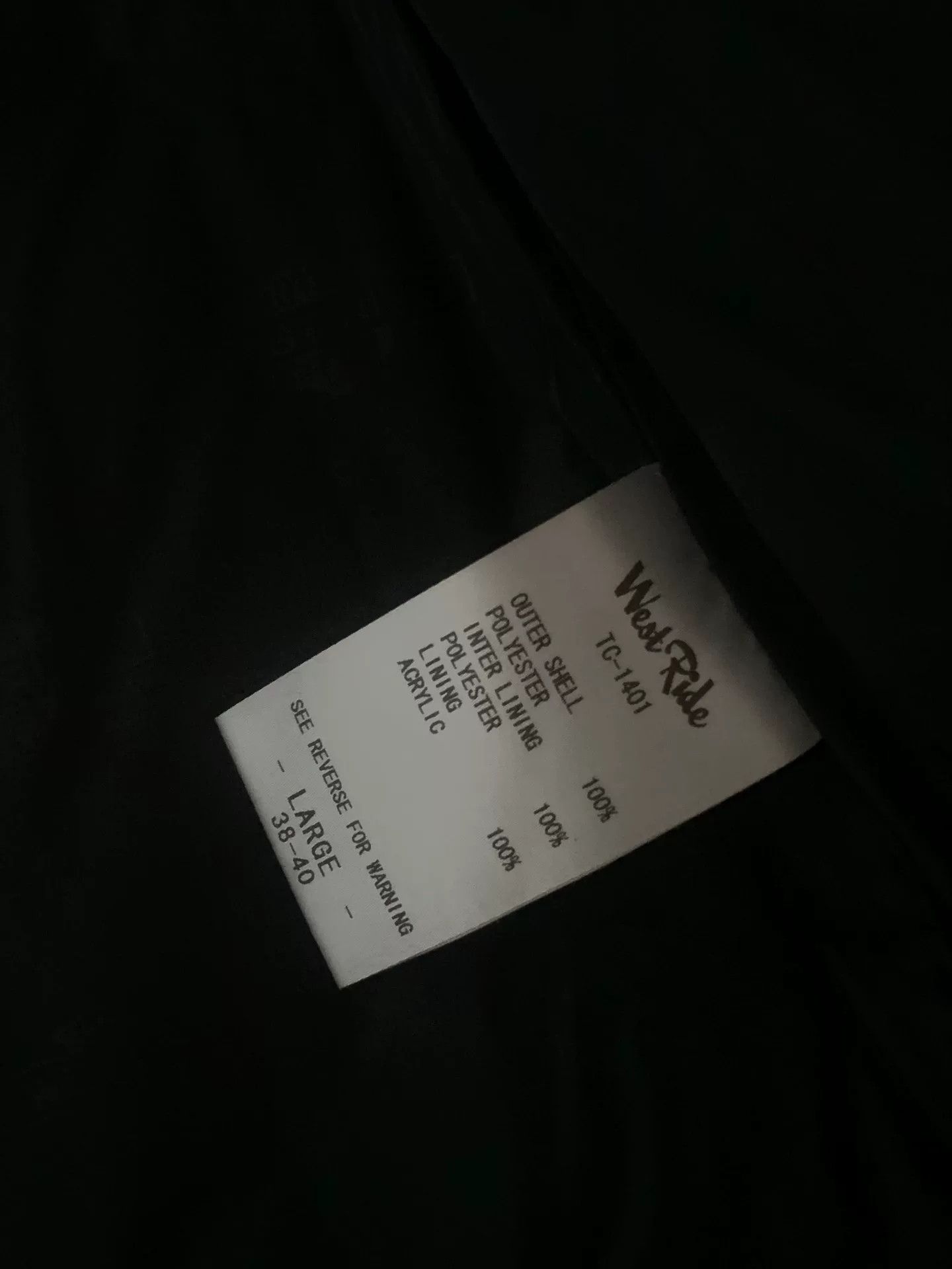 WEST RIDE Convertible DuPont Fabric Jacket and Vest Size US L / EU 52-54 / 3 - 7 Thumbnail
