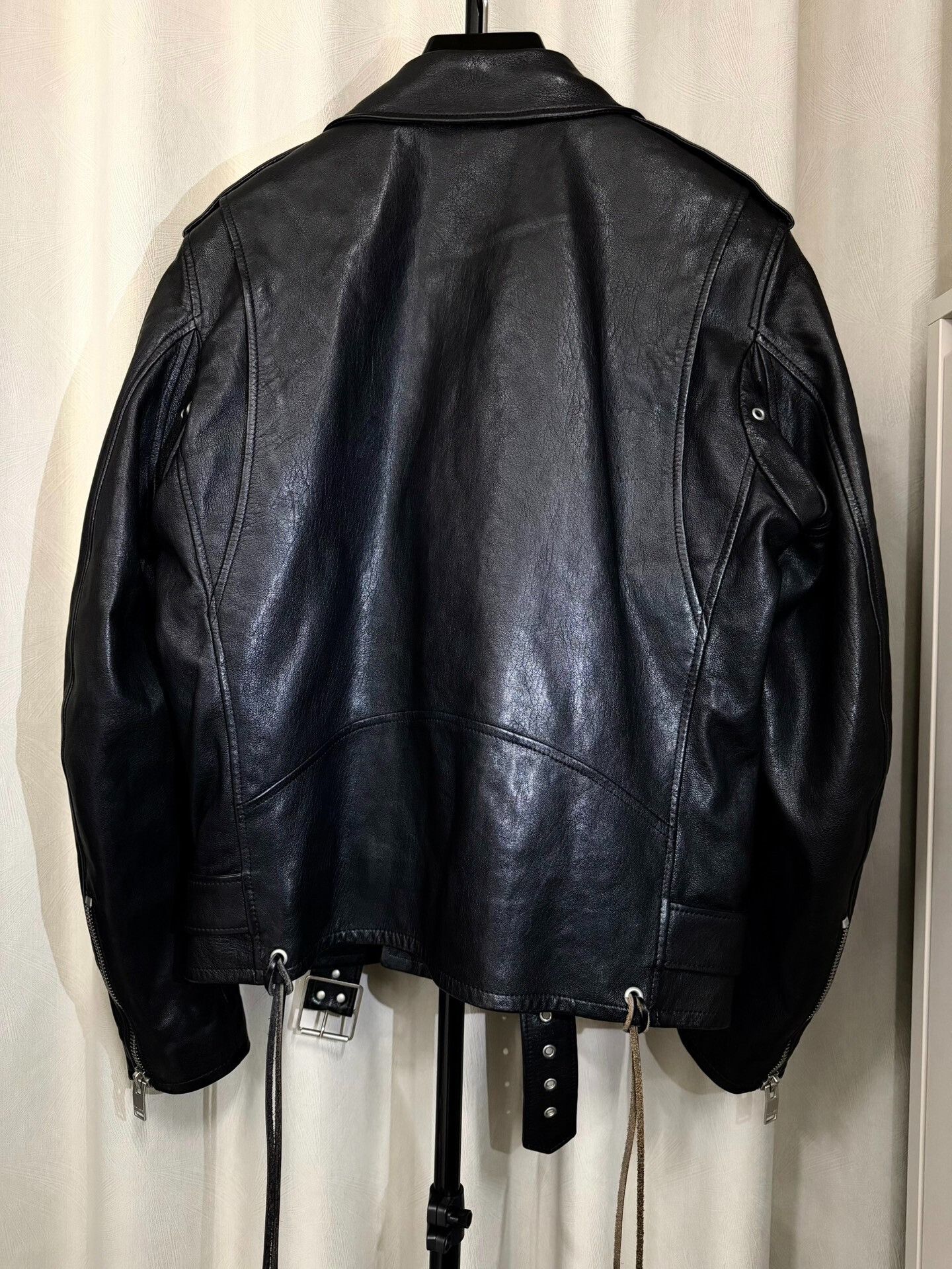 Saint Laurent Paris Saint Laurent Leather Biker Jacket Size US M / EU 48-50 / 2 - 3 Thumbnail
